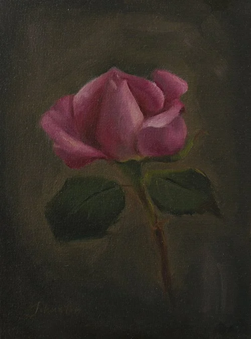 Oil on canvas panel - 7.938 in. x 5.938 in. - Available