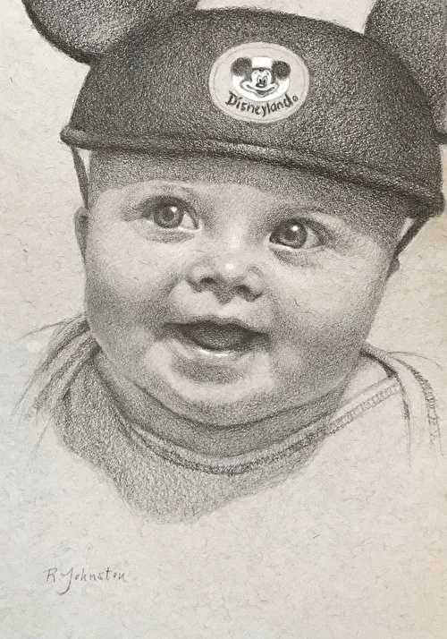 Pencil on Paper - Sold