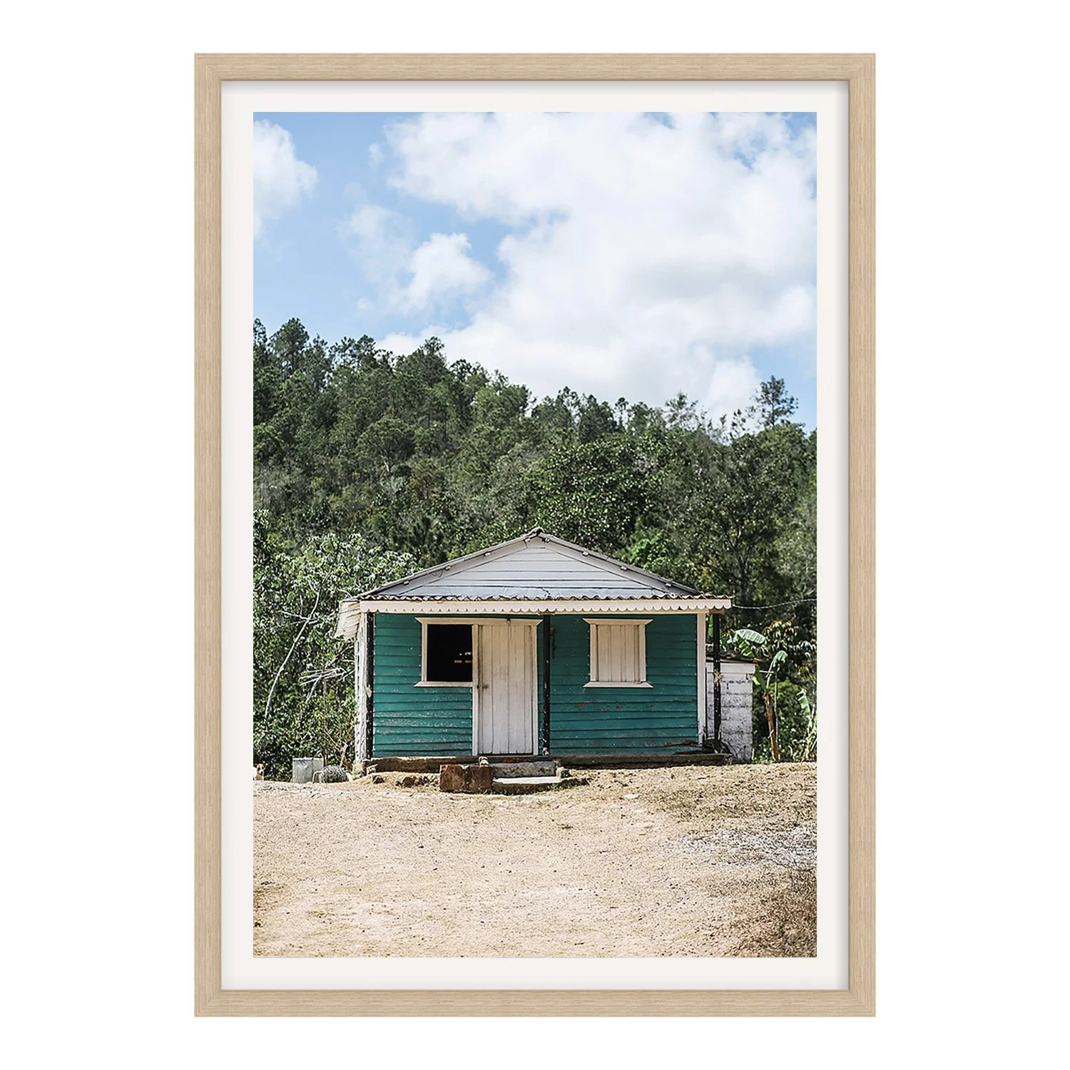 Green House Under Open Sky