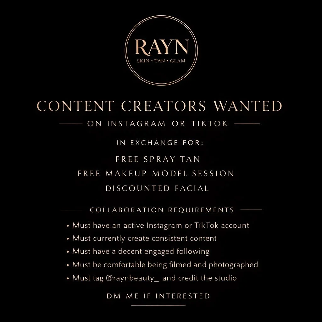 If you love beauty, skincare, glow-ups, and aesthetic content, this could be a fun collaboration! ✨

📍 Fishtown, Philadelphia

Tag or send this to your favorite content creators!
If you&rsquo;re a creator yourself and interested, DM me 💌

#phillyco