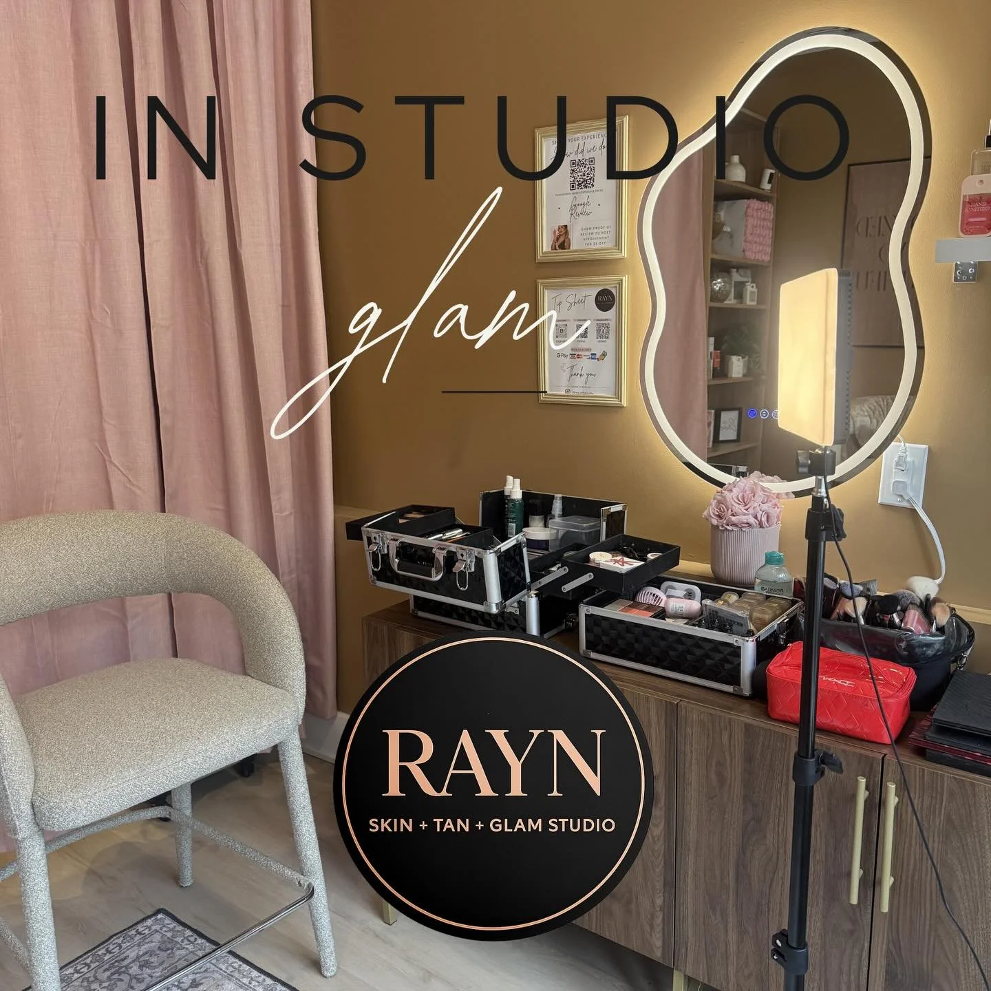 Do you have an event coming up and need glam? ✨
From soft, natural beauty to full glam, plus curls and styled looks ..I&rsquo;ve got you covered.

I offer both in-studio appointments for an easy, stress-free getting ready experience, or travel servic