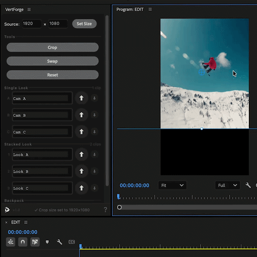 Vertical Split Screen Premiere Pro