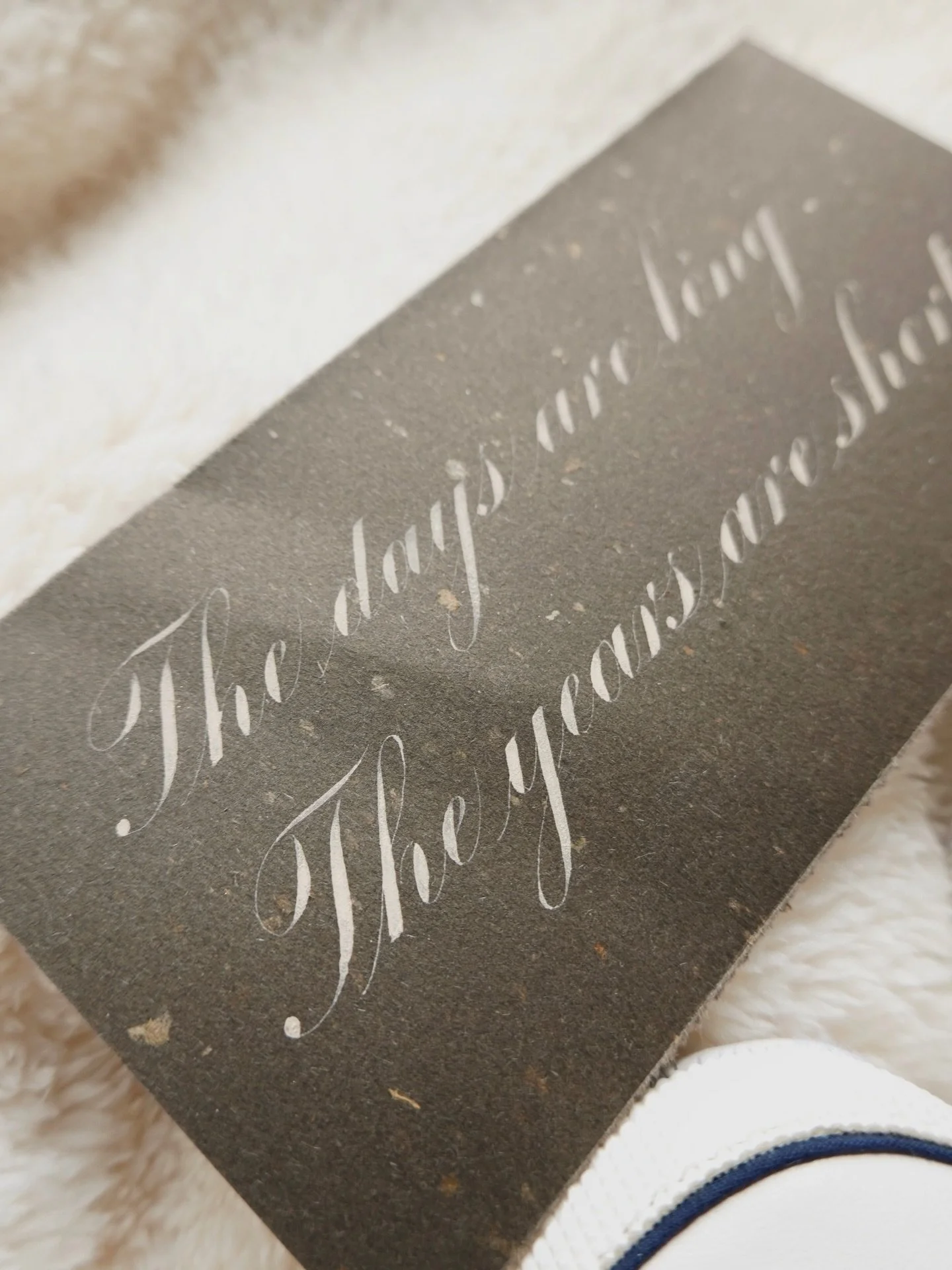 Now back to the writing, with some close-ups. 

I love taking close-up shots of my work after the day (usually the night) I wrote it, when my mind is clear of any bias that arose in the heat of the moment I wrote it 😅. Zooming in helps me study the 