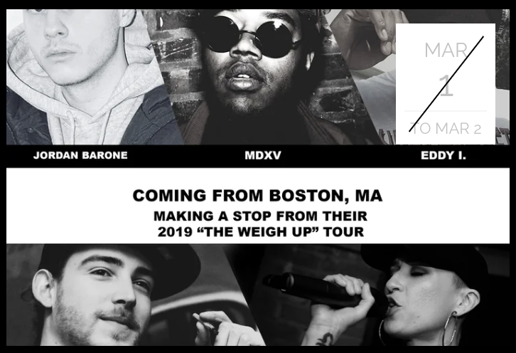 NYC x Boston; Cross City Music Showcase