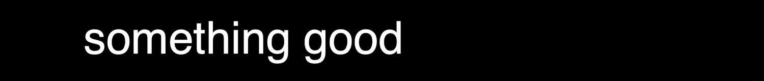 something good is about to happen