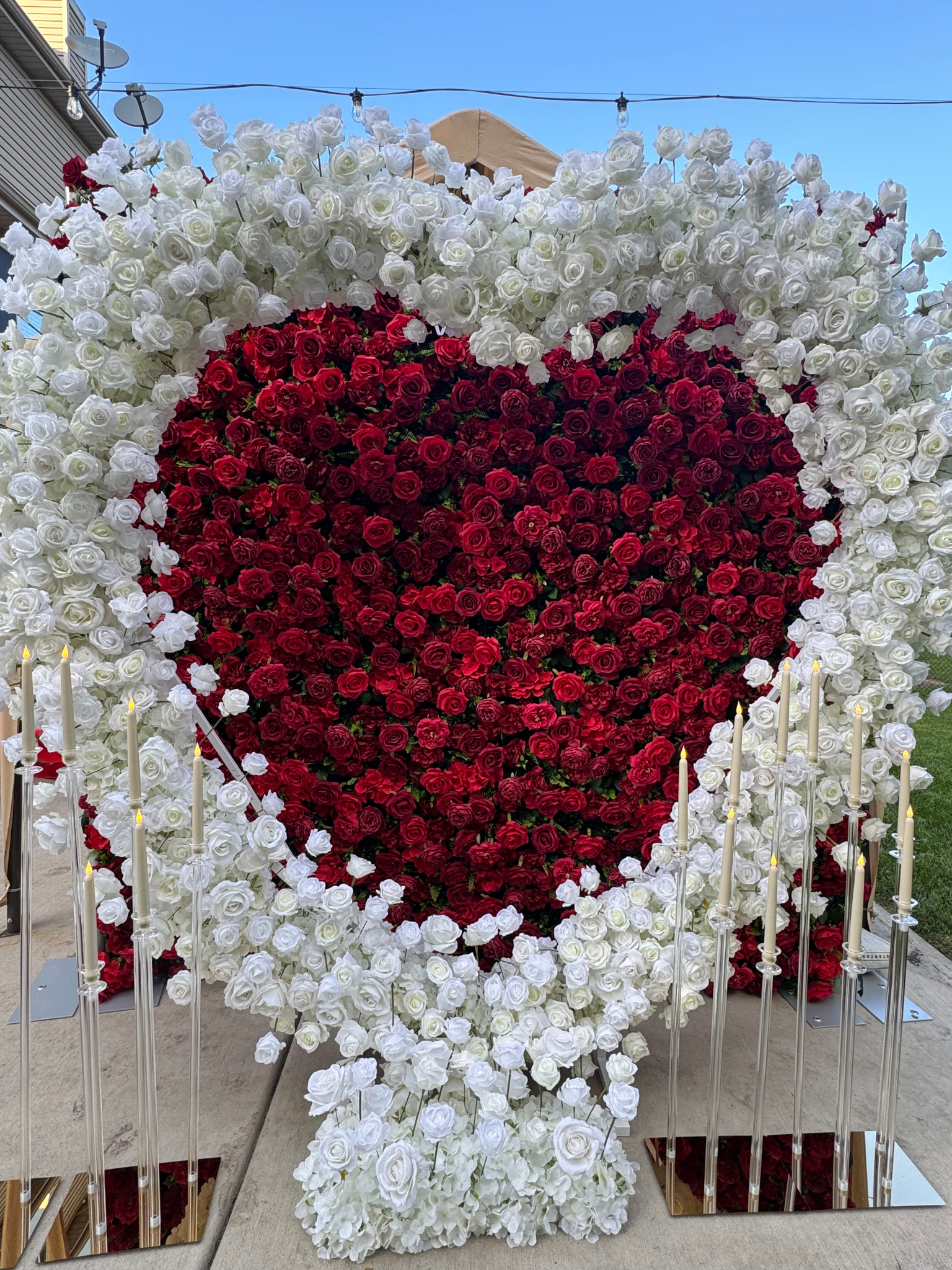 Heart + Flower Wall Duo