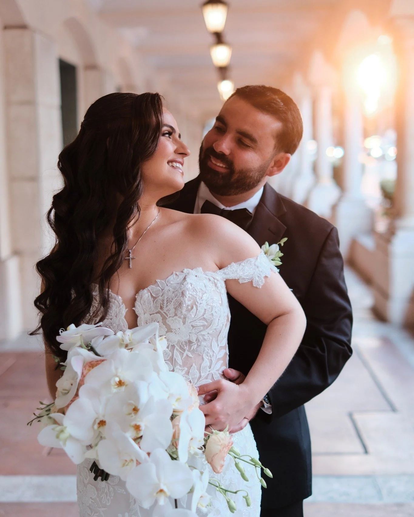 Emily &amp; Anthony
2.21.2026

Event Planning: @events_by_u 
Venue: @rustypelicanmiami 
Photography &amp; Videography: @simplycaptivating 
Rentals: @contempolinens 
Floral: @nevotflowerdesign 
DJ &amp; Hora Loca: @blackandwine_ 
Makeup: @glammedupbyg