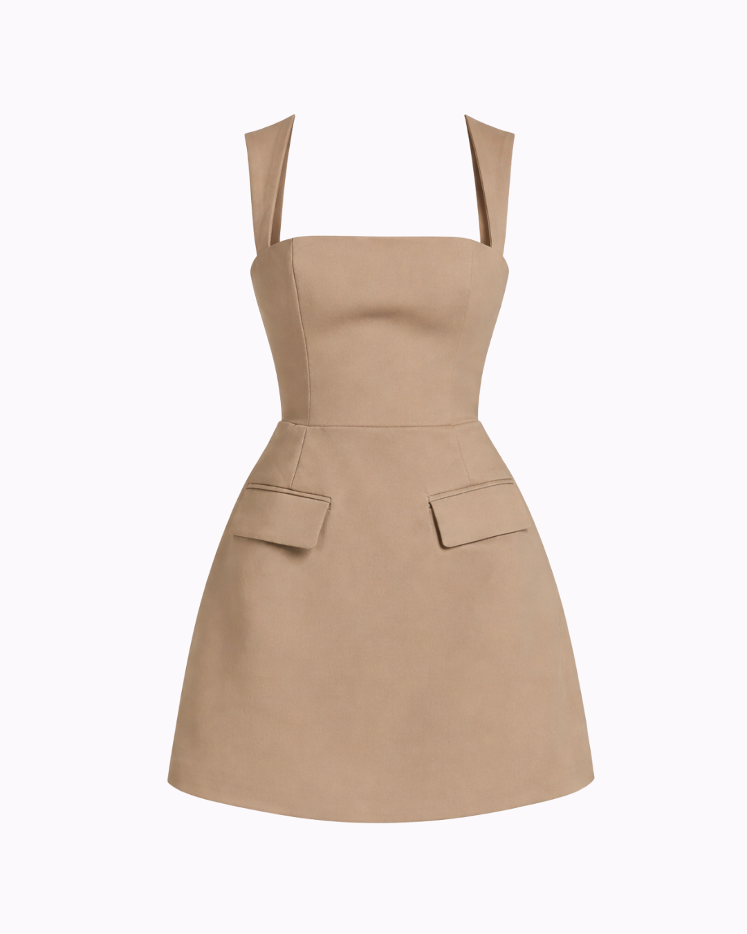 SZA’s Visual Identity Shift in the SOS Era mini dress khaki summer.png