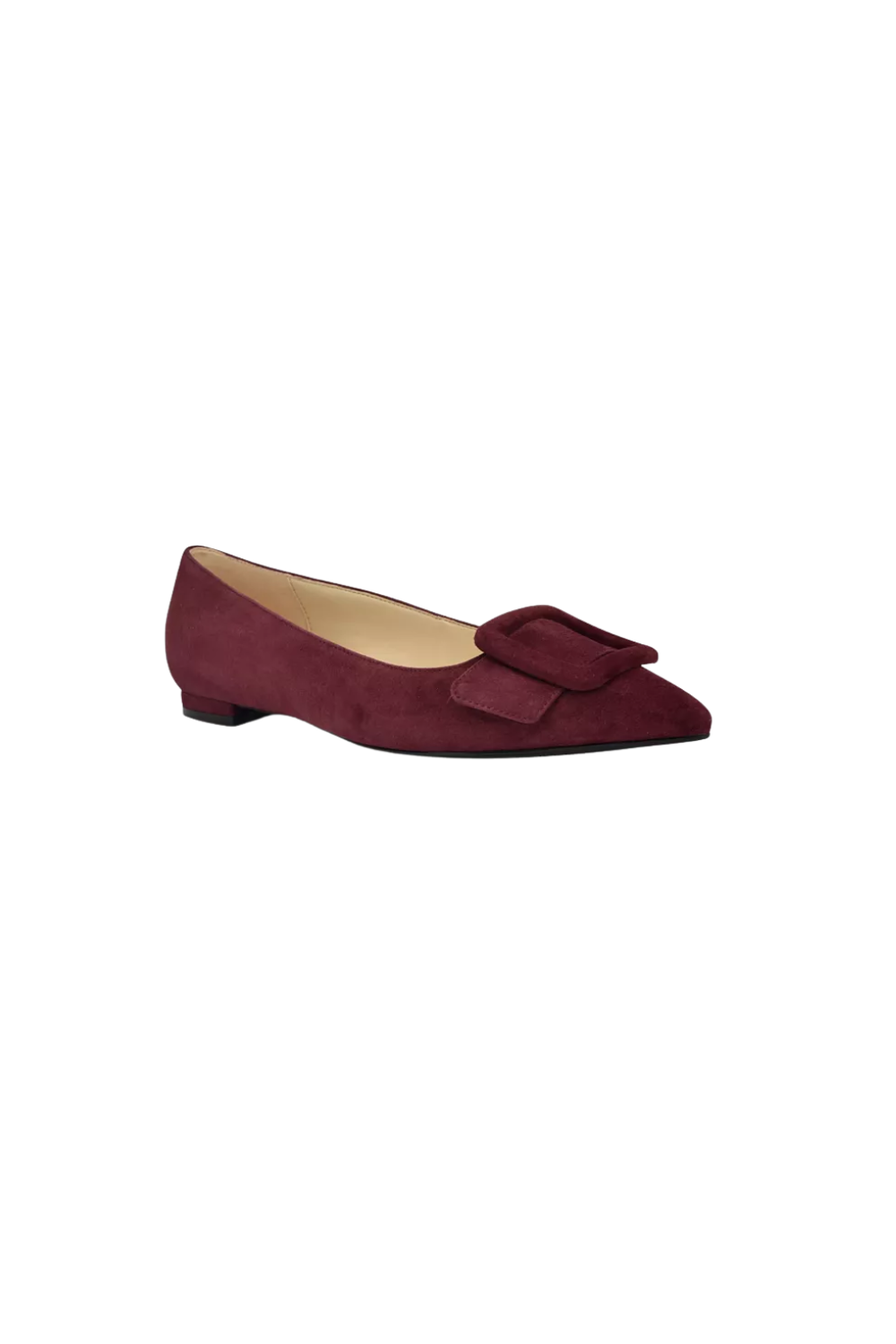 Women's Jesike Buckle burgundy Slip-On Flats style-edited.png