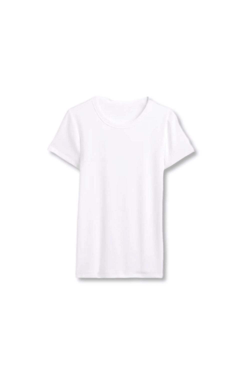 womens spring outfit ideas scoop neck white tee.png