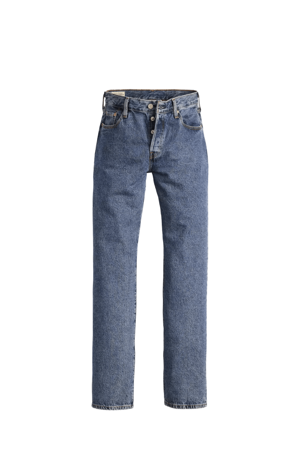 womens spring outfit ideas levi medium wash jeans.png