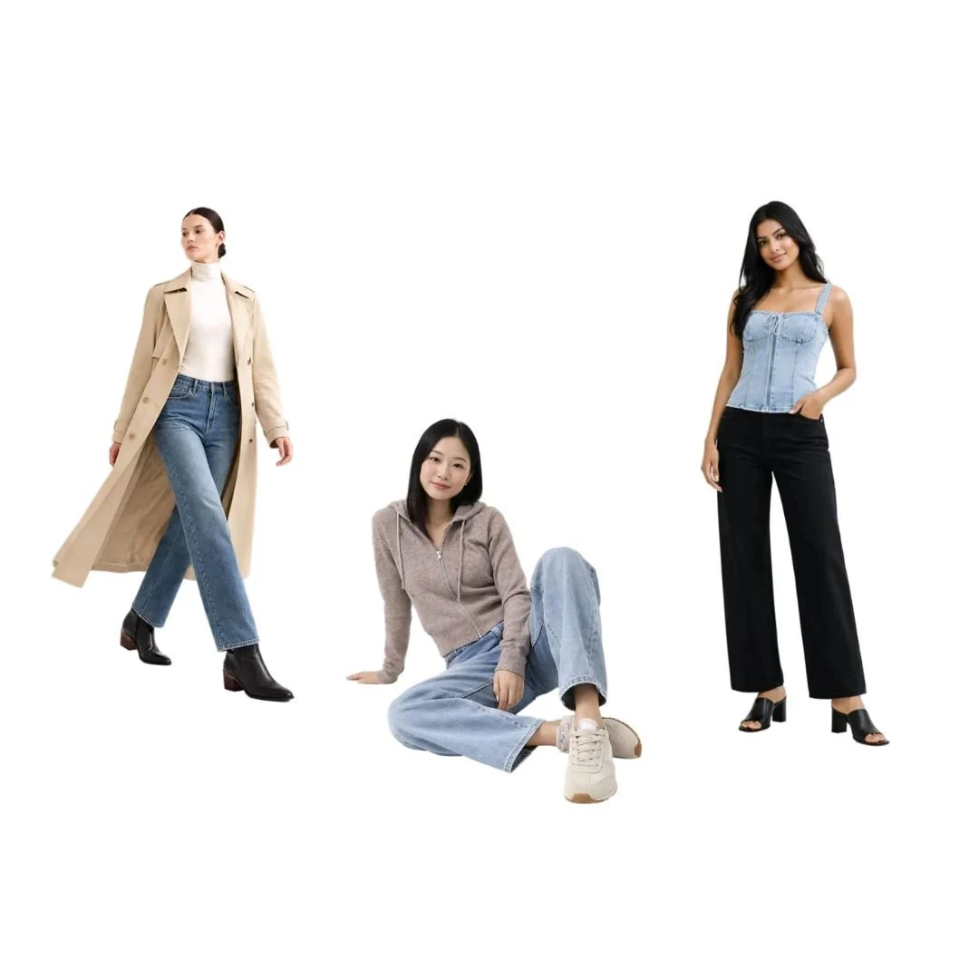 What Shoes To Wear With Wide-Leg Jeans: 14 Outfits That Just Work