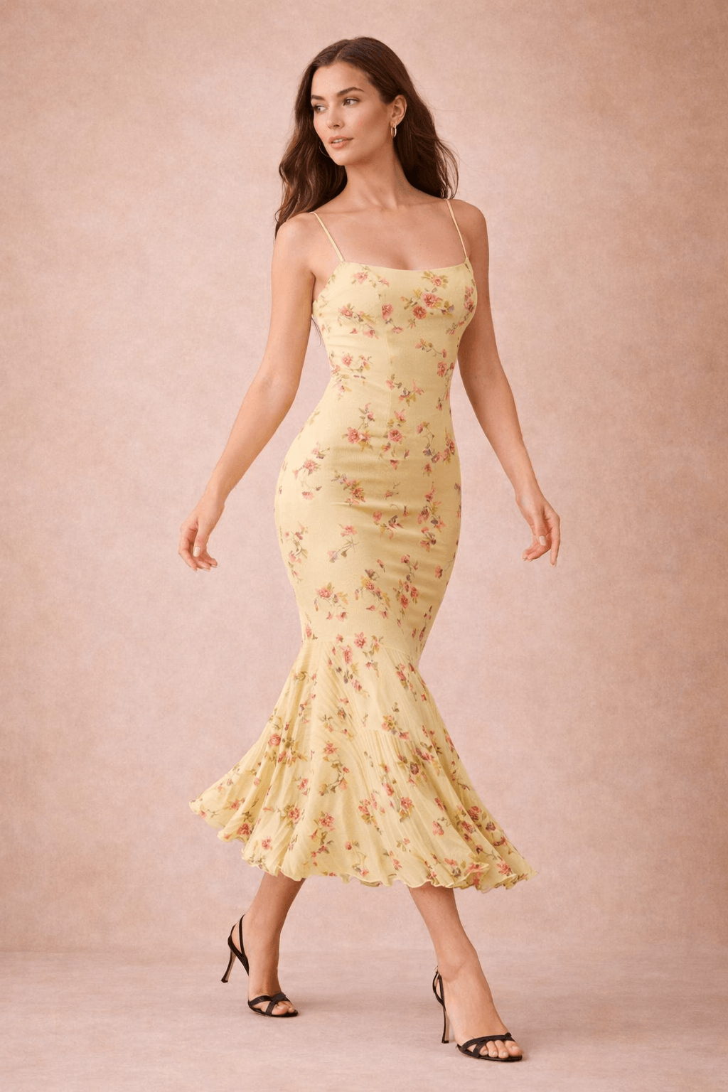yellow-floral-fitted-midi-dress-mermaid-hem-summer.jpg
