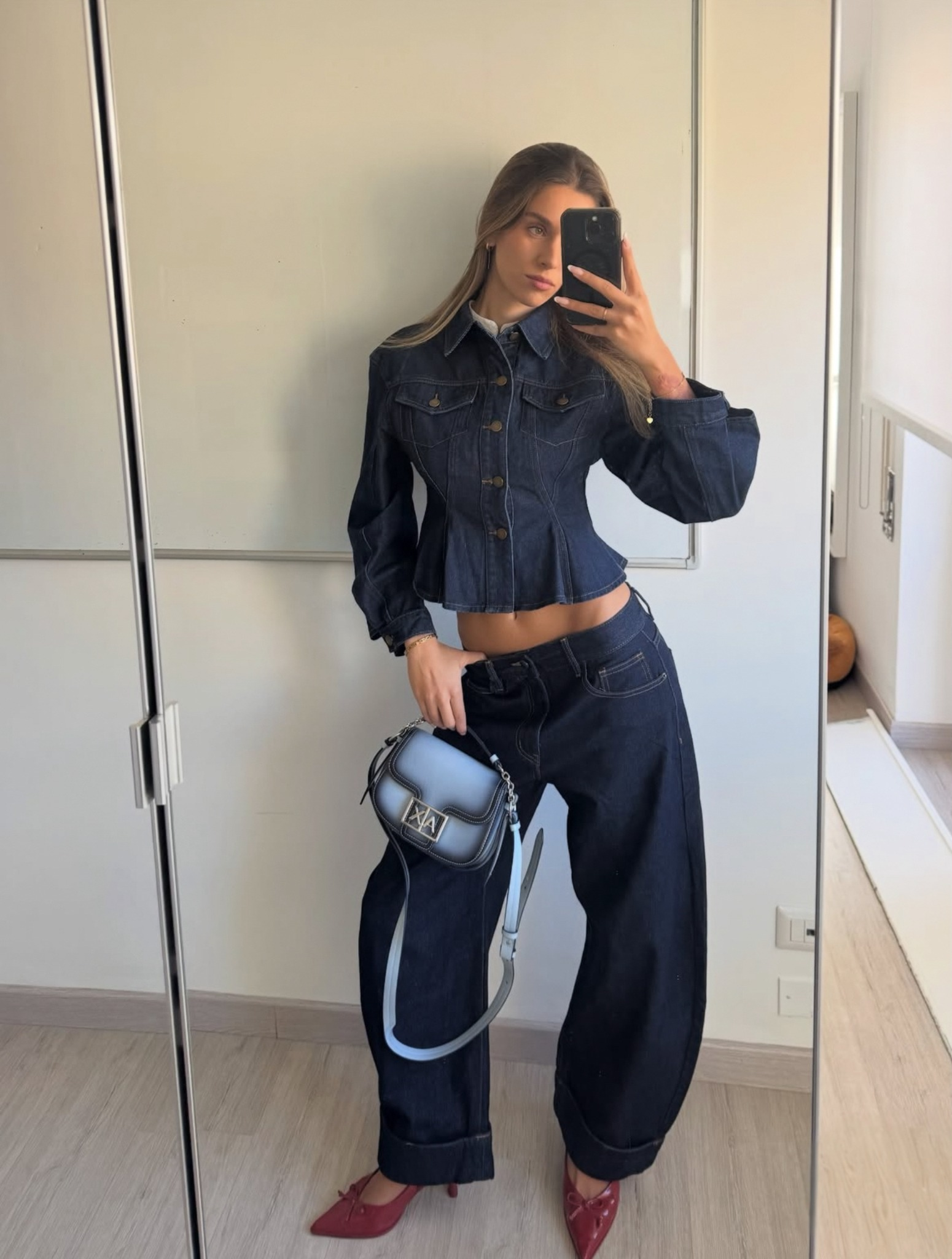 Why Erika Idras Makes Double Denim Look So Considered