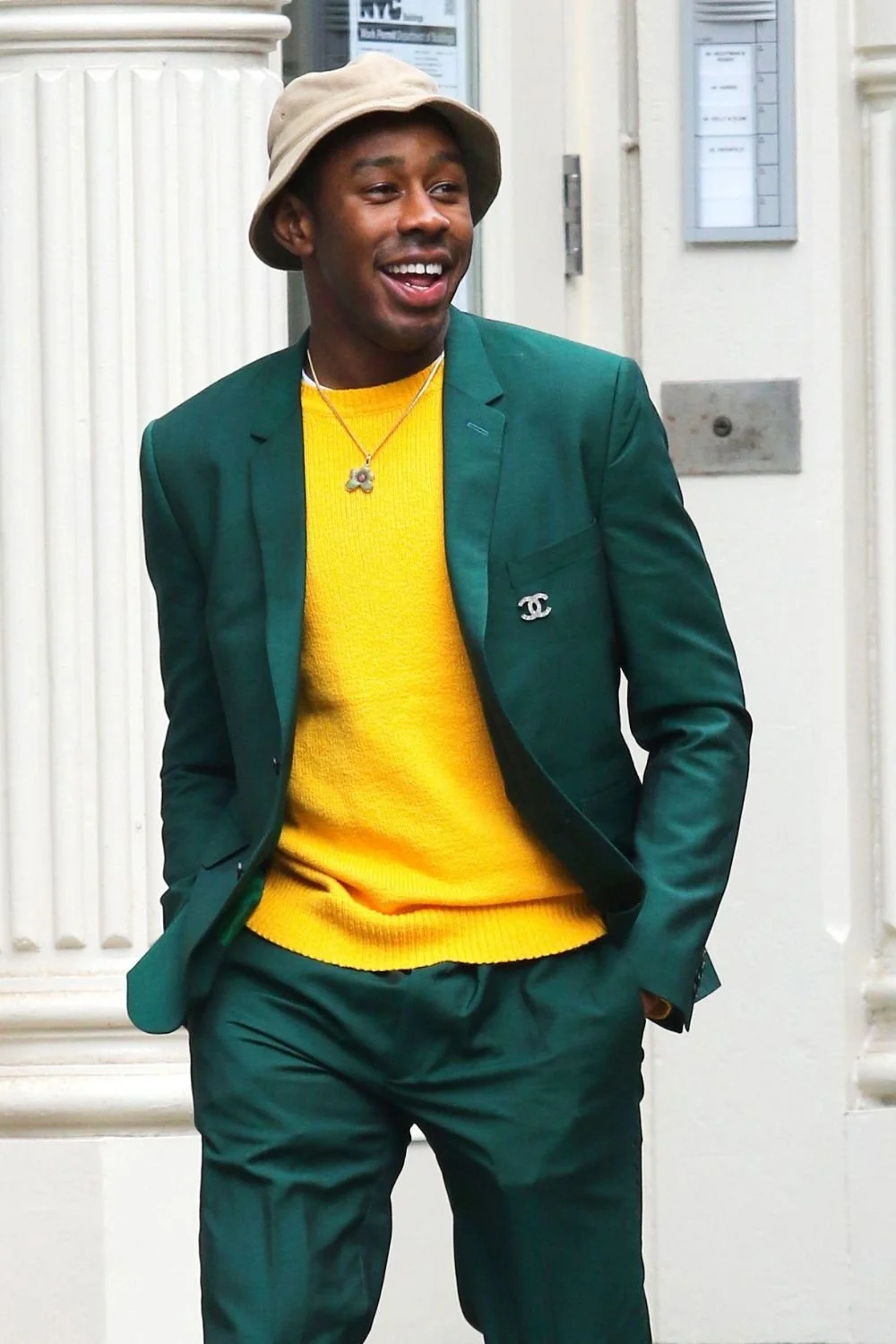 tyler-the-creator-green-suit-yellow-sweater-bold-color-neutral-balance.jpg
