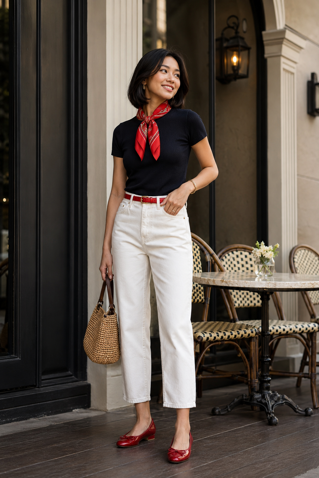 red-belt-red-silk-scarf-white-jeans-outfit.png