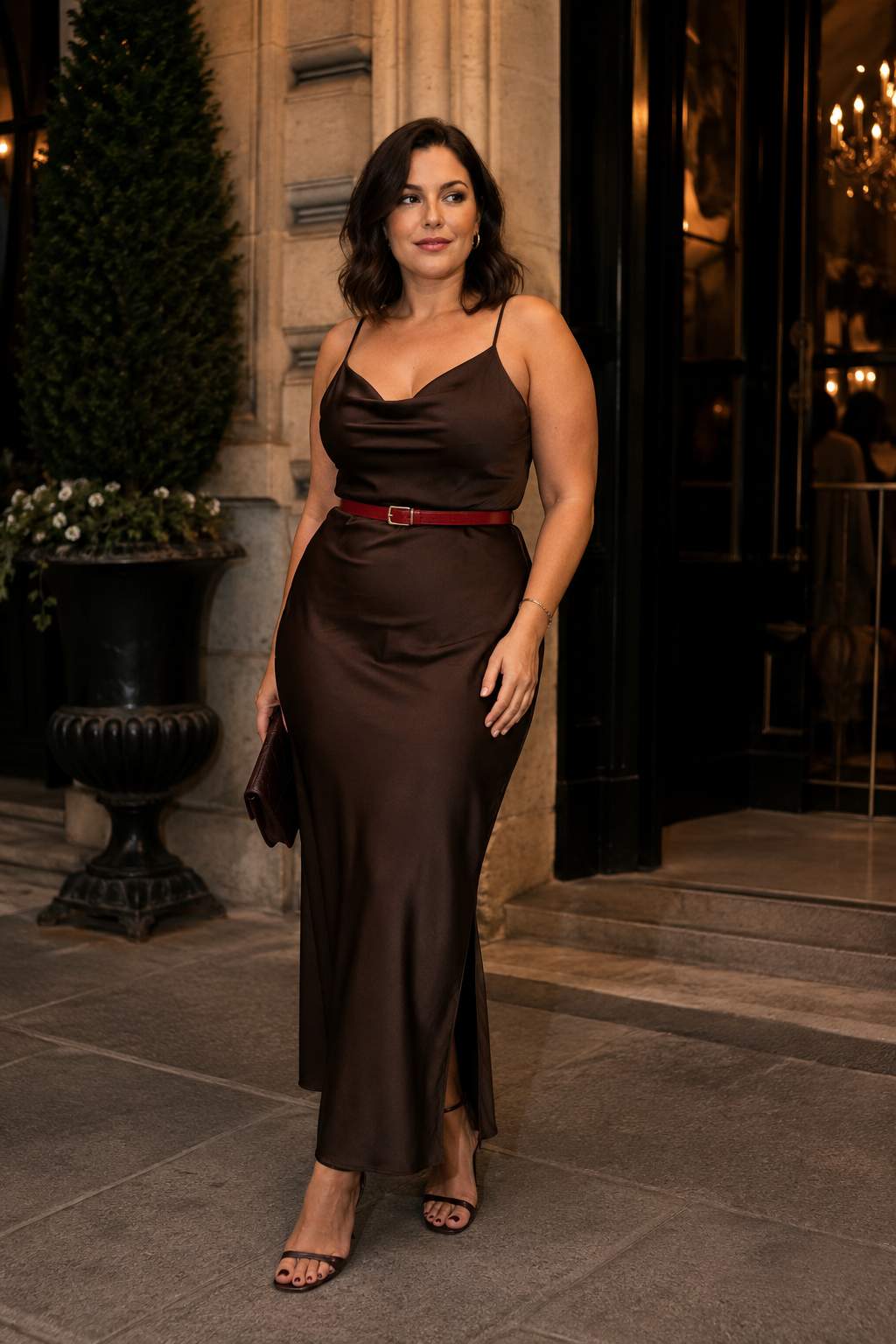red-belt-chocolate-brown-slip-dress-outfit.png