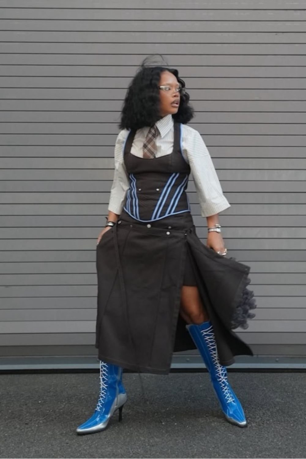 Skylar Marshai's Outfit Has a Lot to Say. We're Listening.