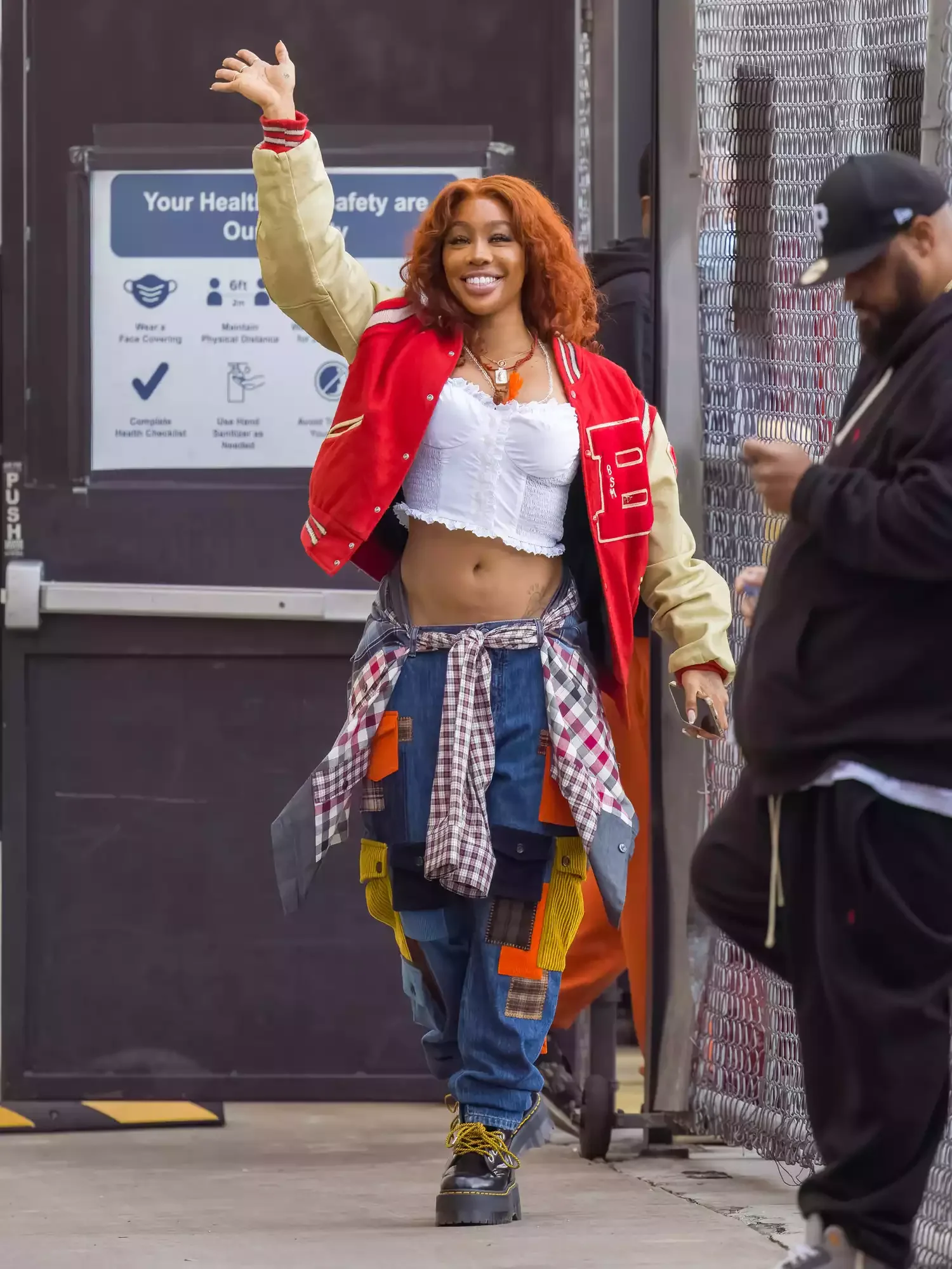 sza outfit inspo from jimmy kimmel live performance