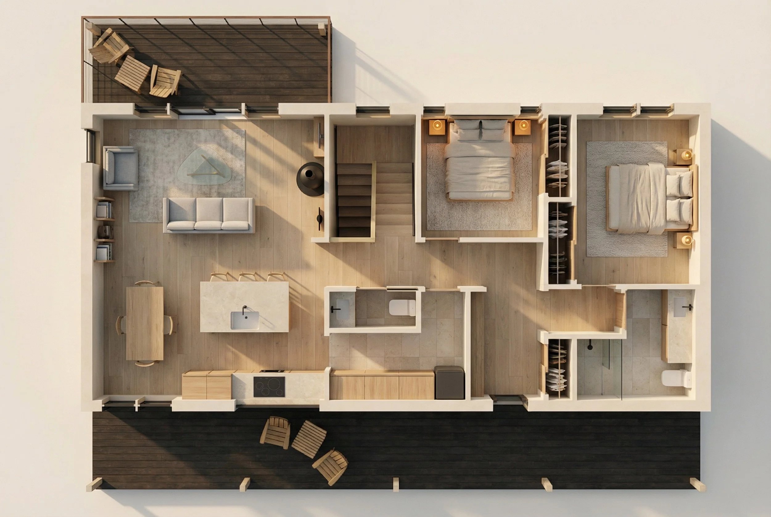 East house floor plan
