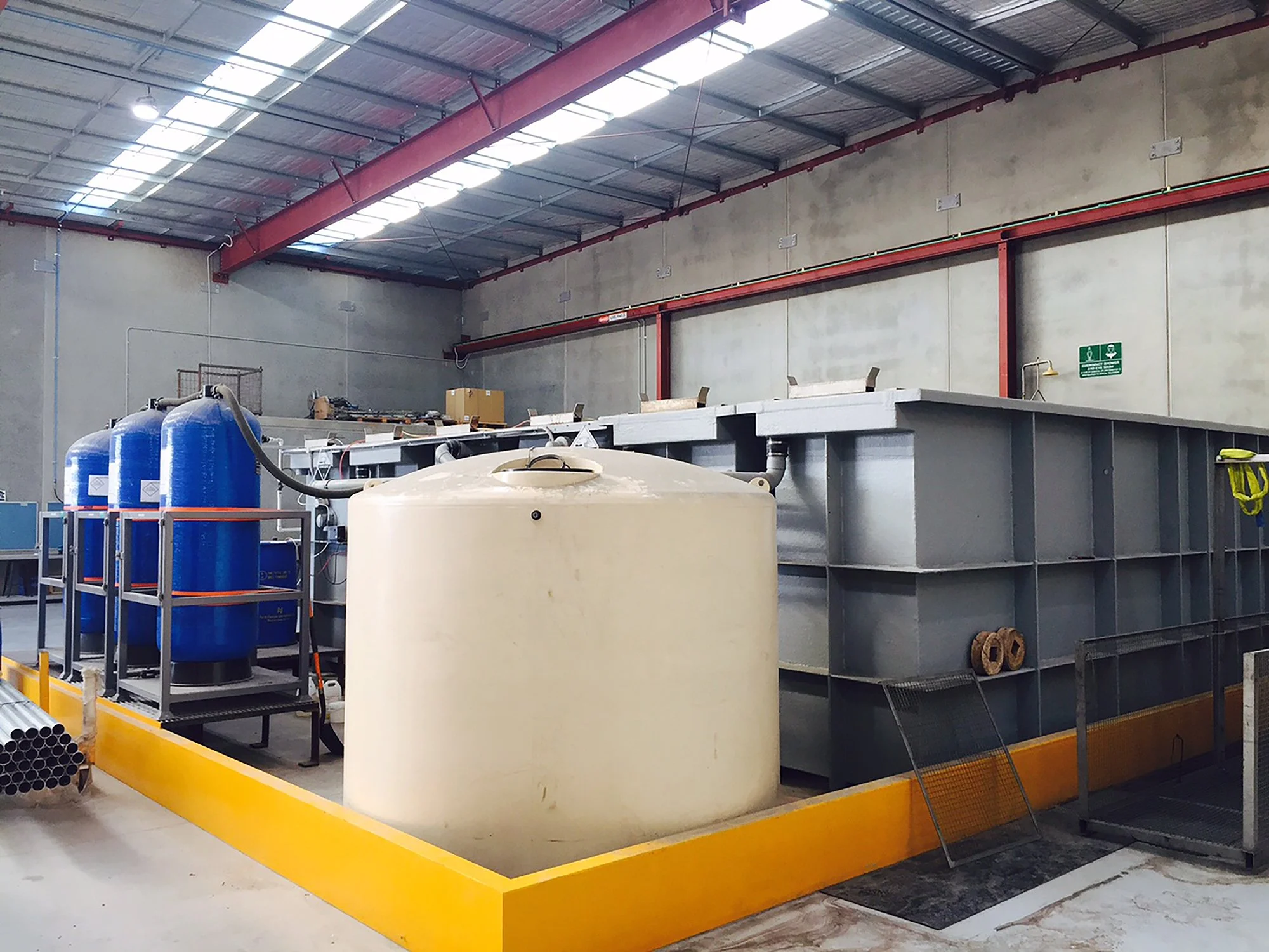 Omega Prestige Coaters Factory, Aluminium Pretreatment System