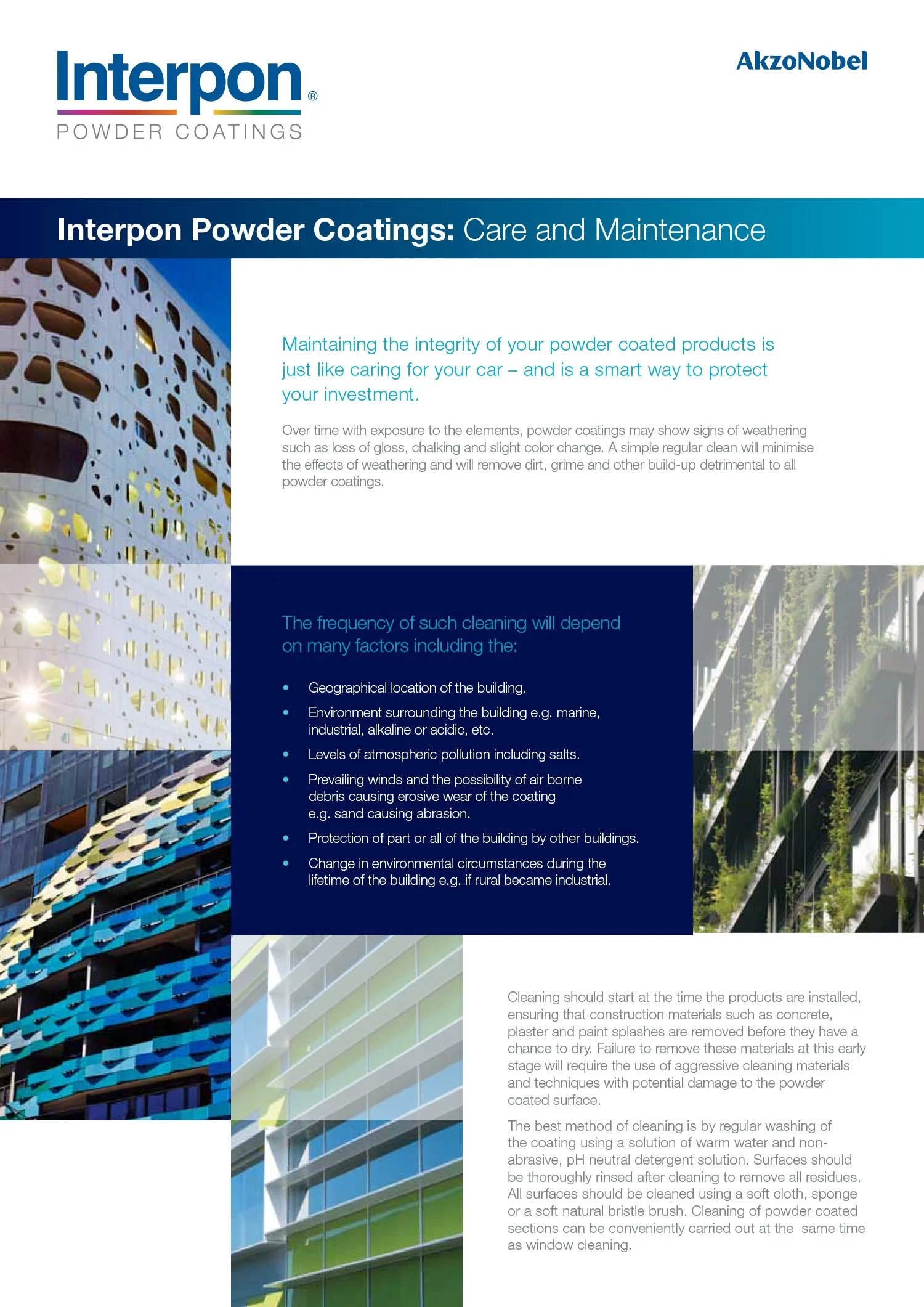 Interpon Care and Maintenance, Omega Prestige Coaters