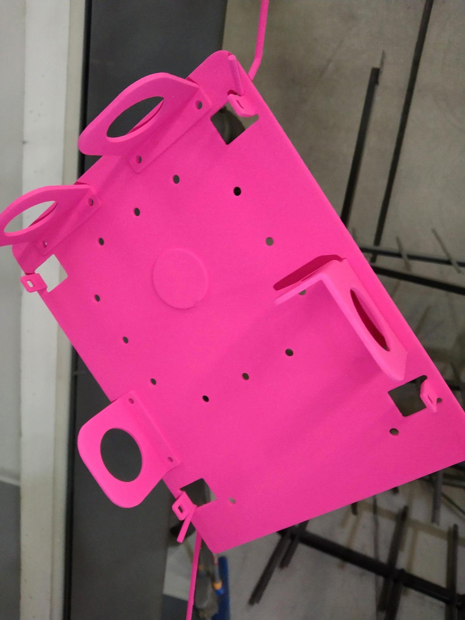 Powder-coated item, Omega Prestige Coaters