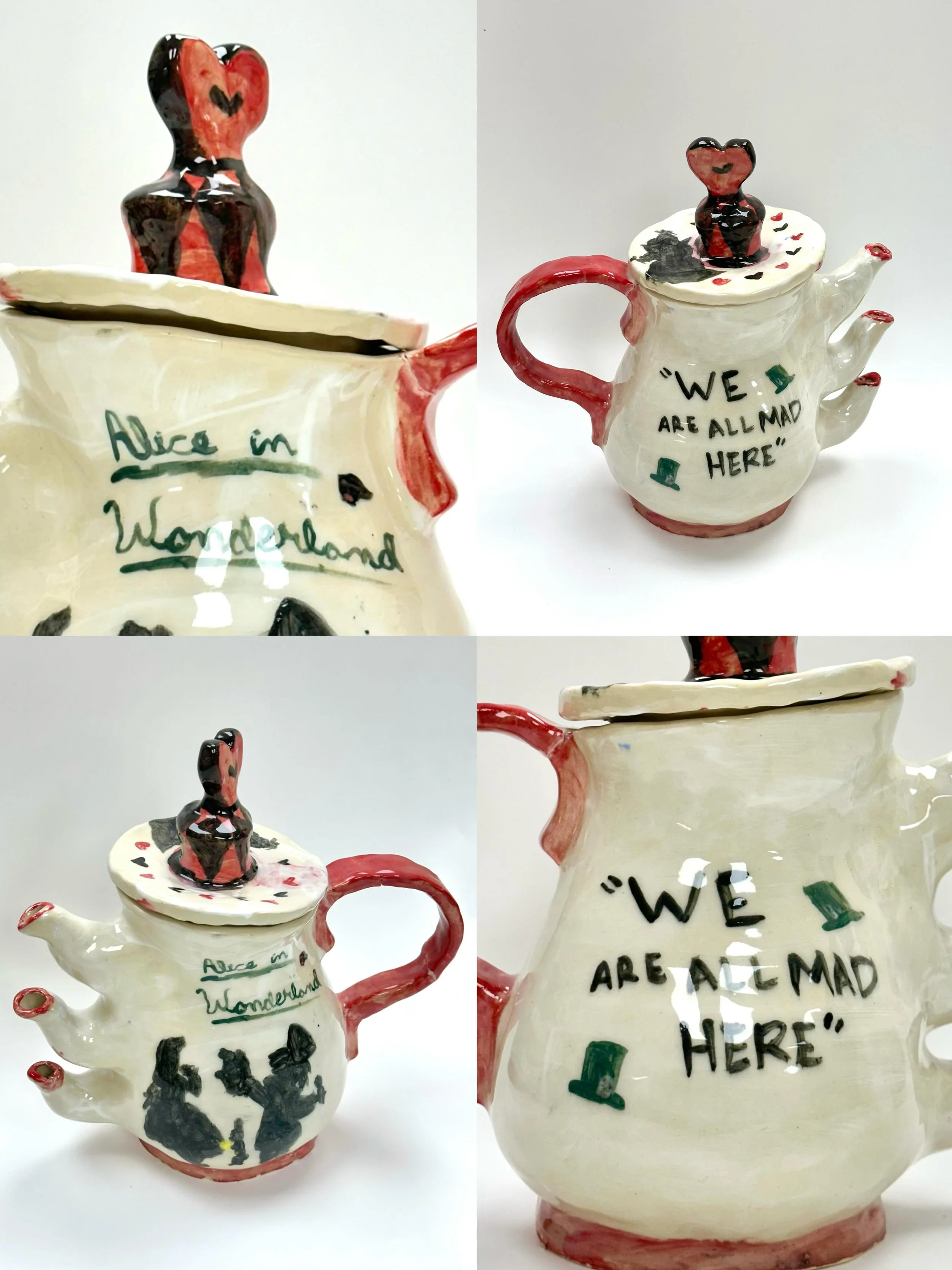 Finished glazing and firing! 🏺✨ Our pottery student created such a creative and unique piece with beautiful techniques and an especially interesting underpainting effect 🎨🔥 Loving the texture, colors, and artistic details throughout the work!

📞 