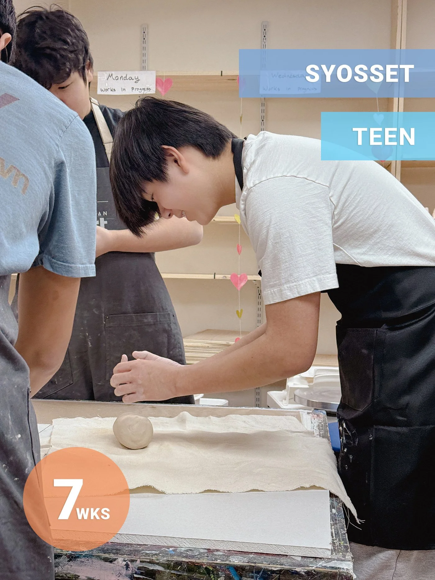 [Syosset] Teen Wheel Throwing & Hand-Building · 7 Week Course