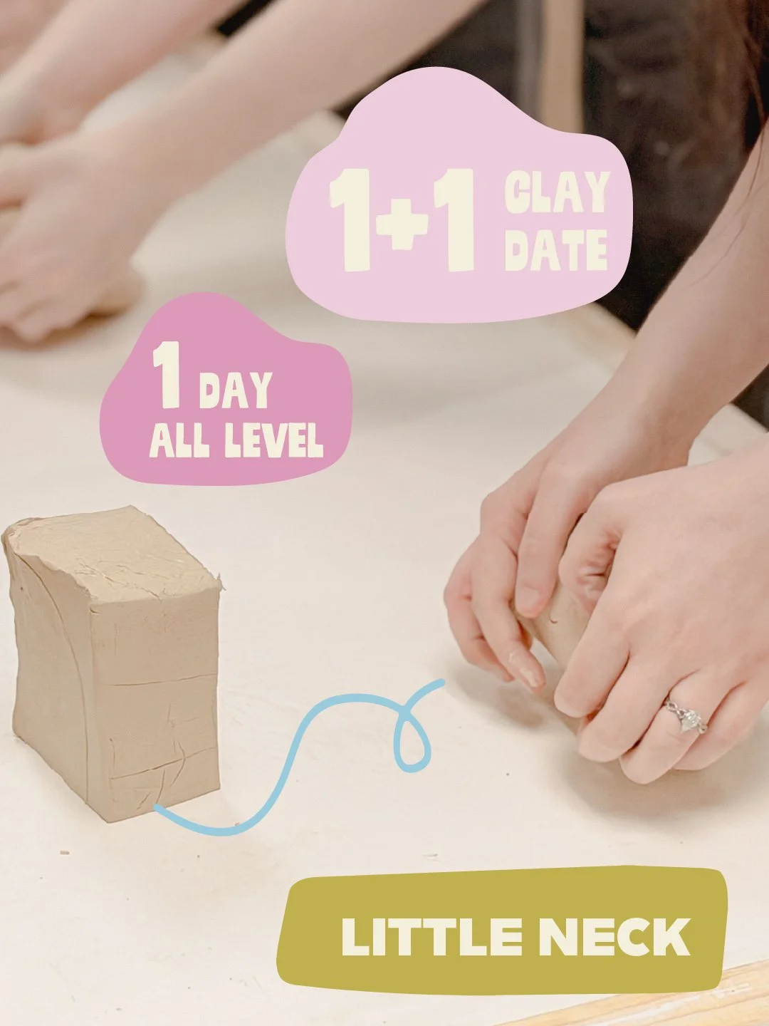 Clay Date: One-Day Pottery Workshop · Hand-Building