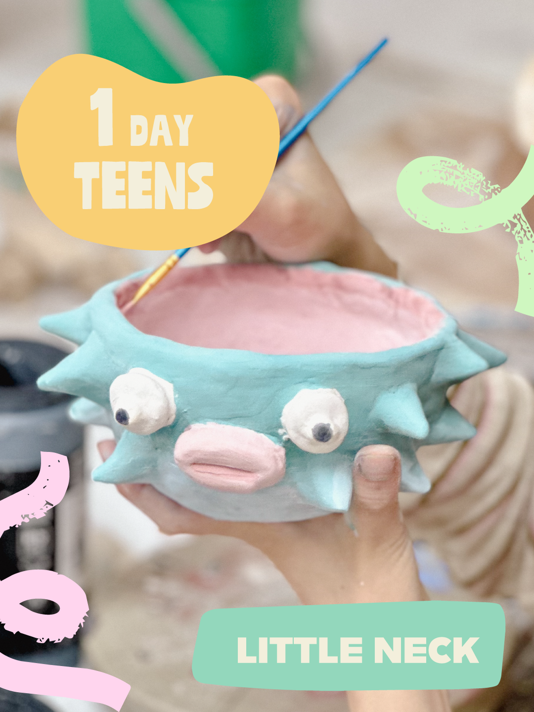 [Teens] One-Day Pottery Workshop · Hand-Building