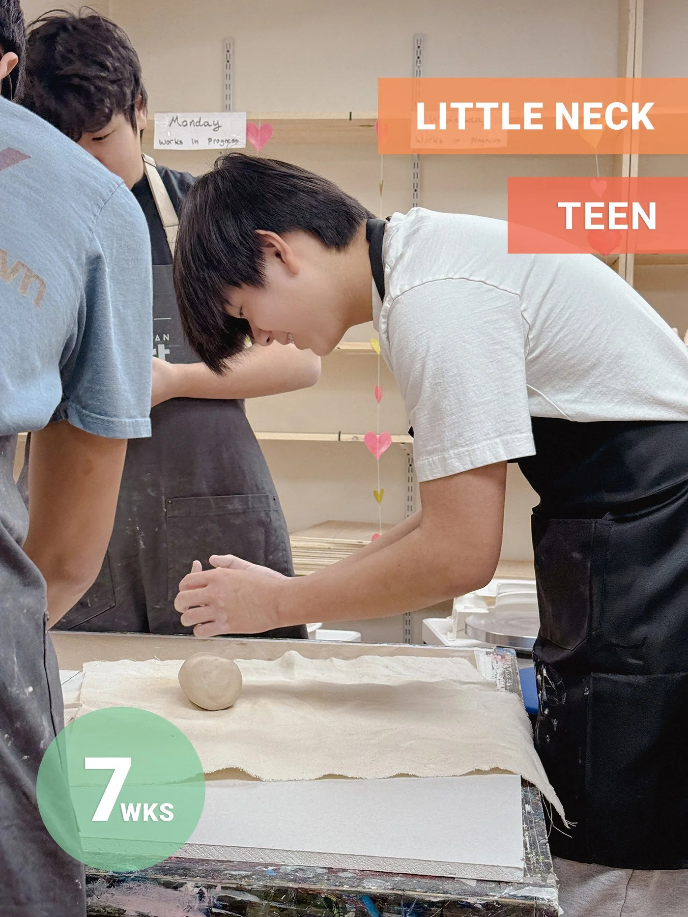 [Teens] Wheel Throwing & Hand-Building · 7 Weeks