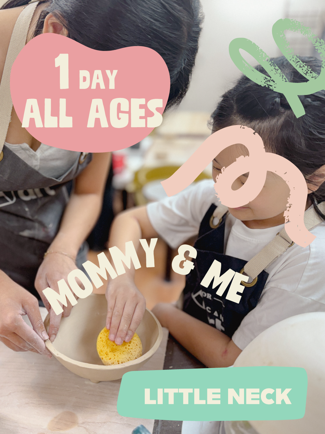 [Little Neck] Mommy & Me Pottery Workshop