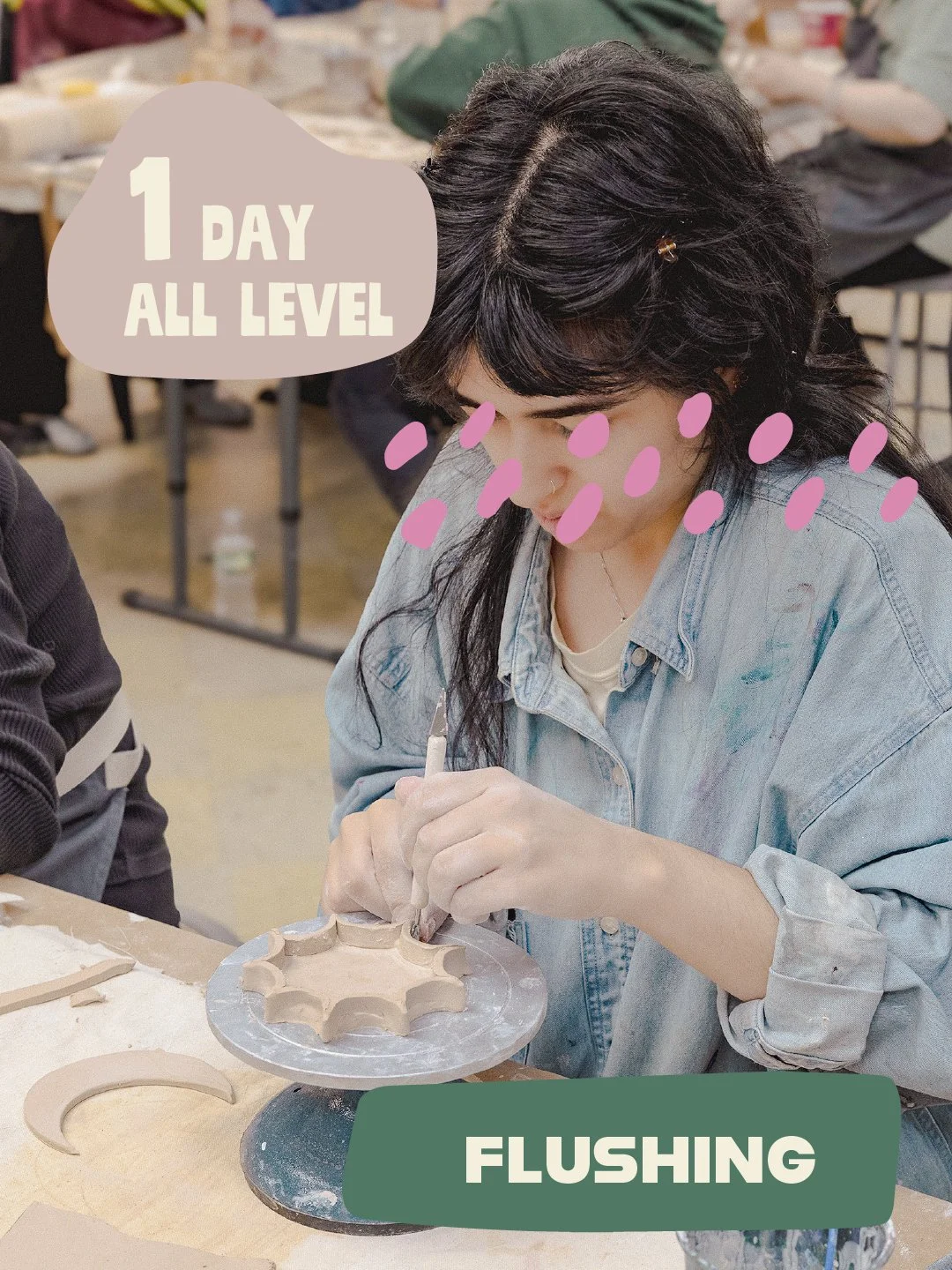 One-Day Pottery Workshop · All Levels · Hand Building