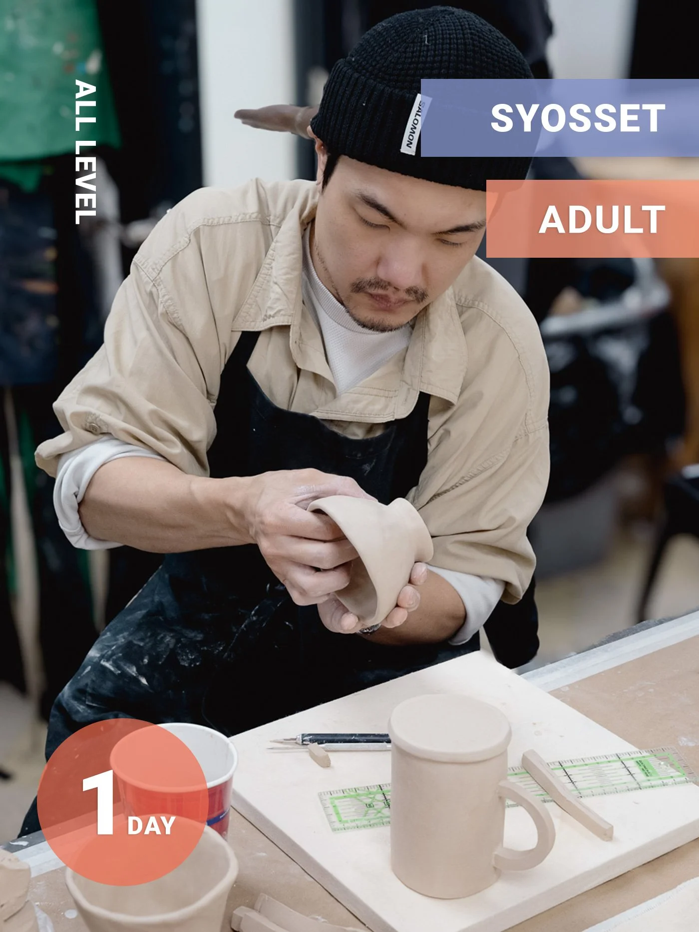All Levels: One-Day Pottery Workshop · Syosset