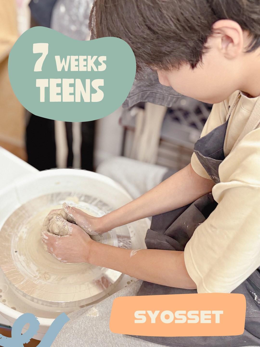 [Teens] Wheel Throwing & Hand-Building · 7 Week Course