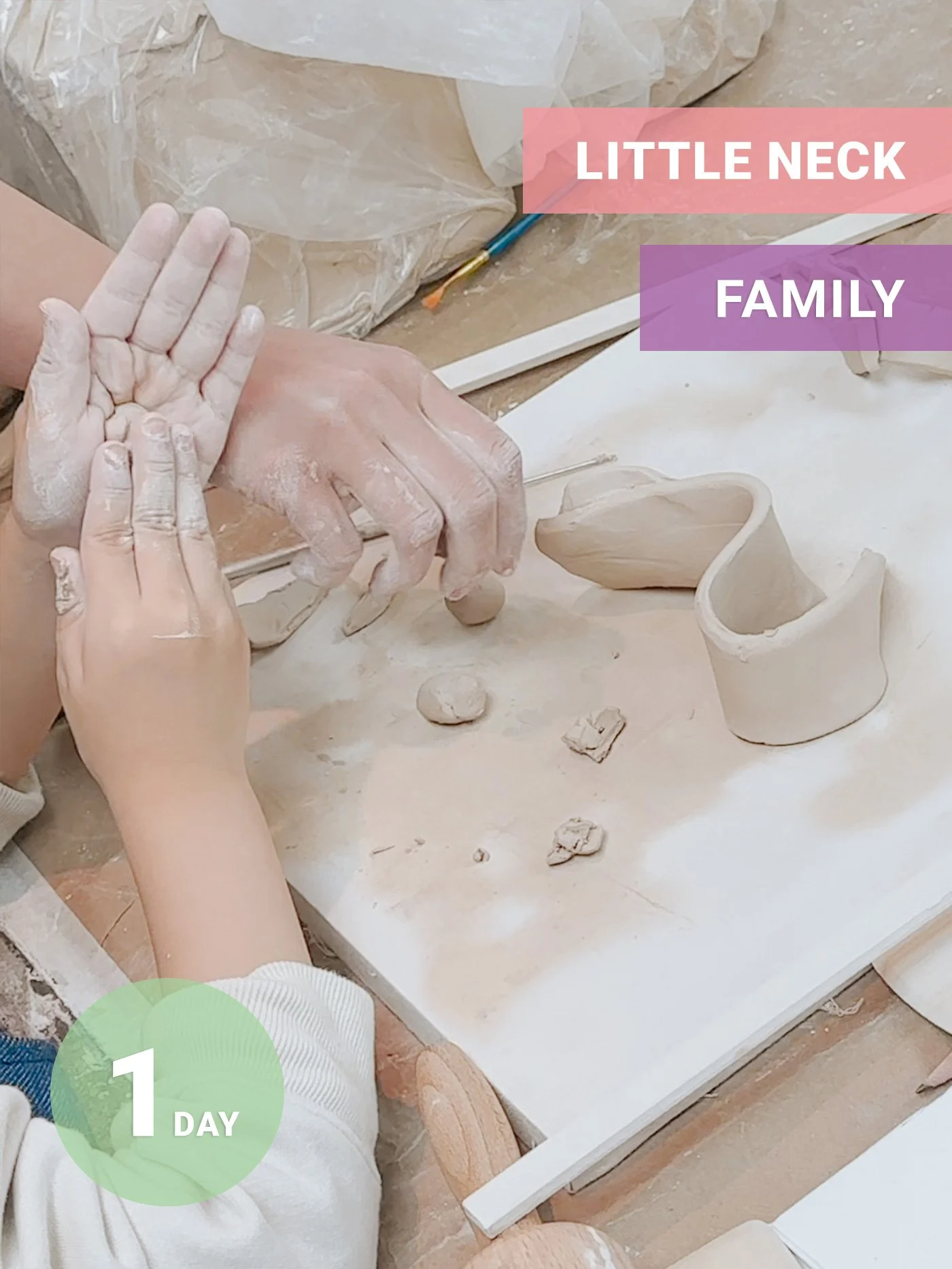 [Little Neck] Mommy & Me Pottery Workshop