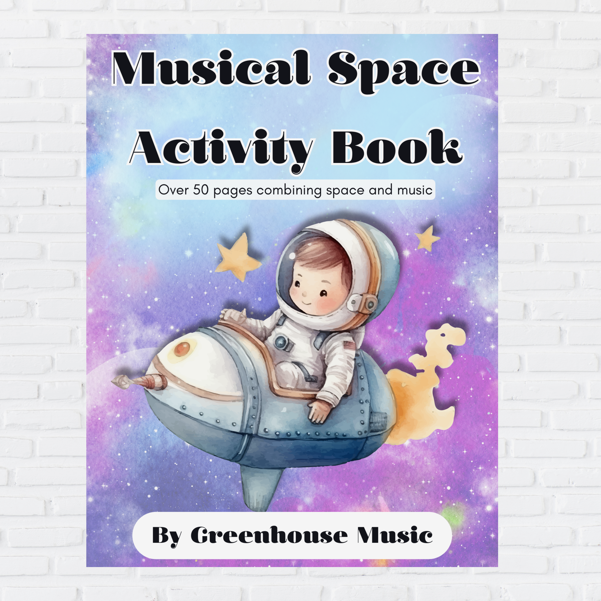 Space Notes Musical Activity Book