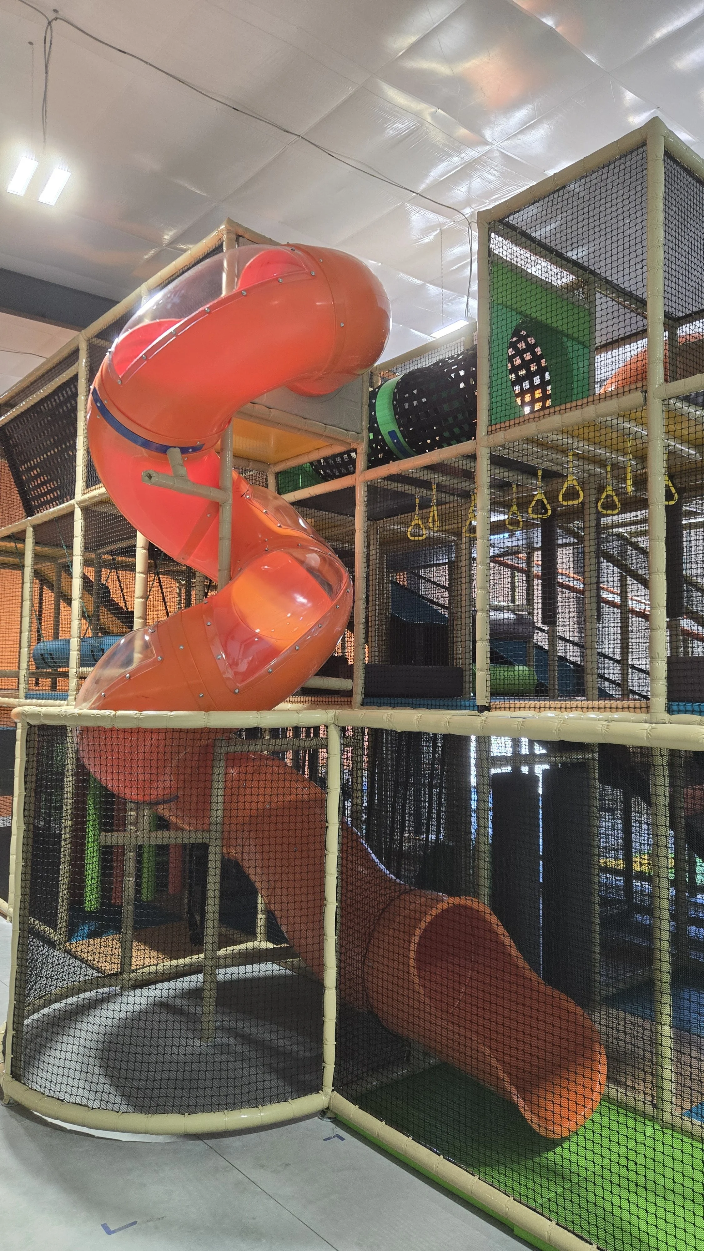 Orange Tube Slide