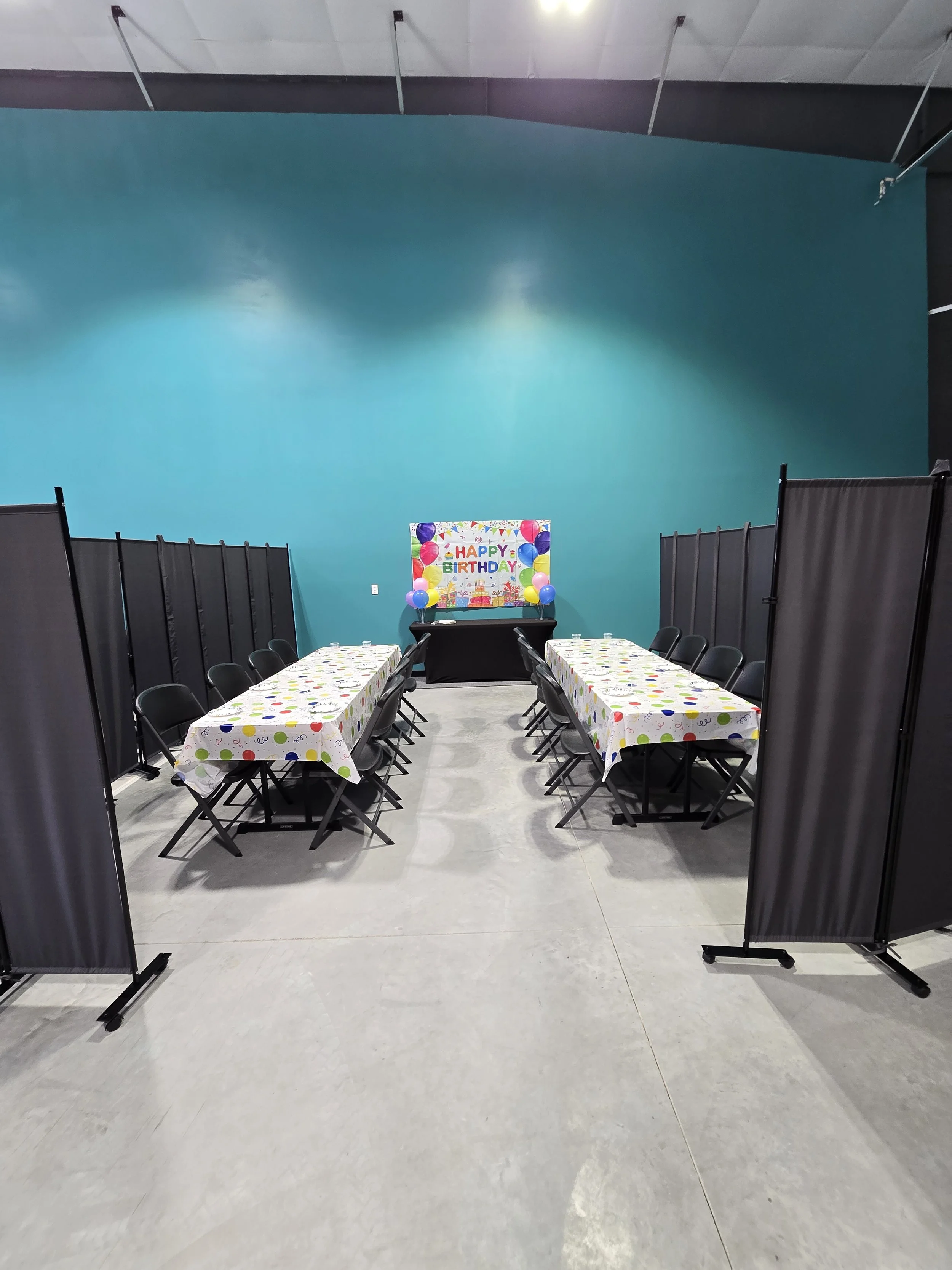 Enjoy your own private space to celebrate the special day