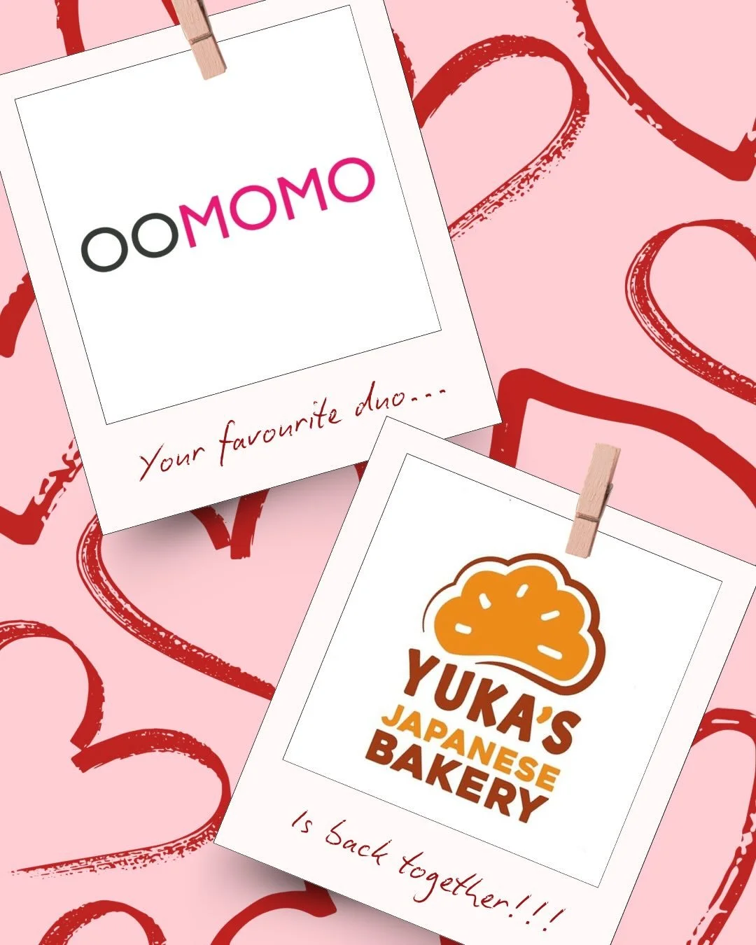 ❤️ 

❤️ Contest &amp; Pop-Up ❤️ 

That&rsquo;s right, it&rsquo;s been a minute, @yukasbakery.wpg will be at @oomomomanitoba this Friday and Saturday (12:00 - 7:00) to fuel your day. Stop in for a sweet Japanese treat and shop around for a Valentine&r