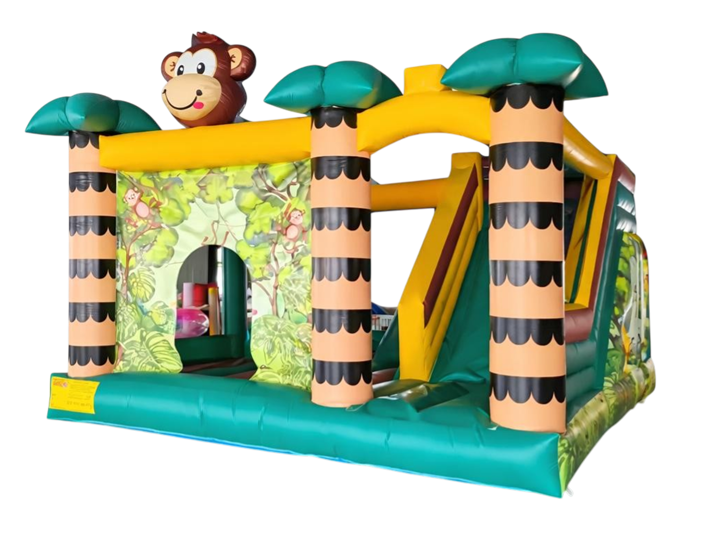 🌴 Château Gonflable Jungle Tropical