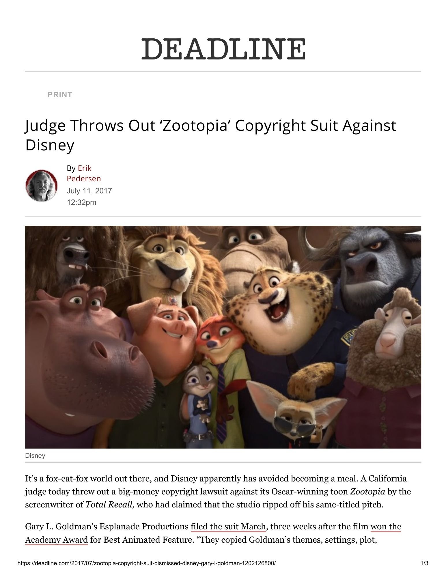 Deadline - 'Zootopia' Copyright Suit Against Disney Dismissed.pdf.jpg