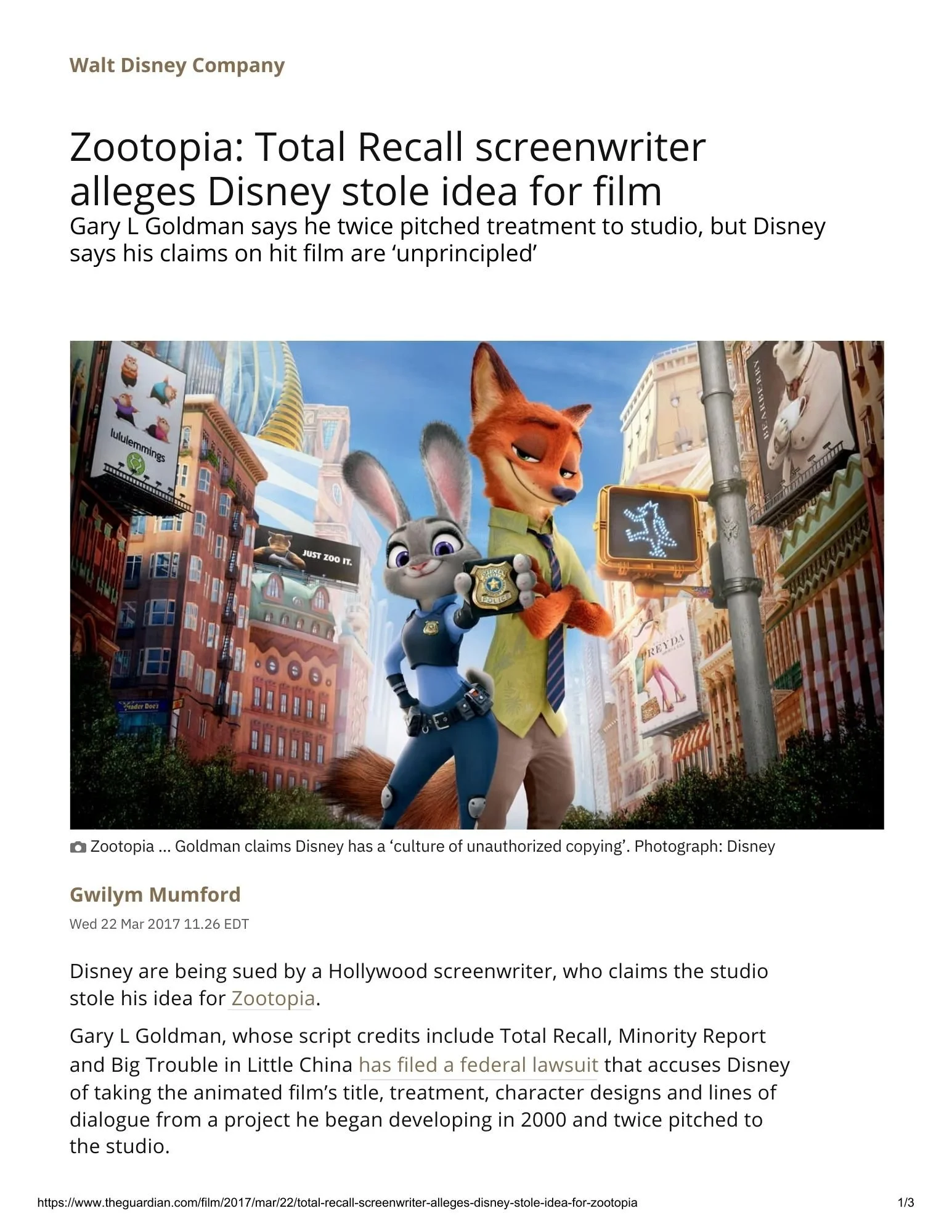 Guardian - Zootopia_ Total Recall screenwriter alleges Disney stole idea for film _ Walt Disney Company _ The Guardian.pdf.jpg