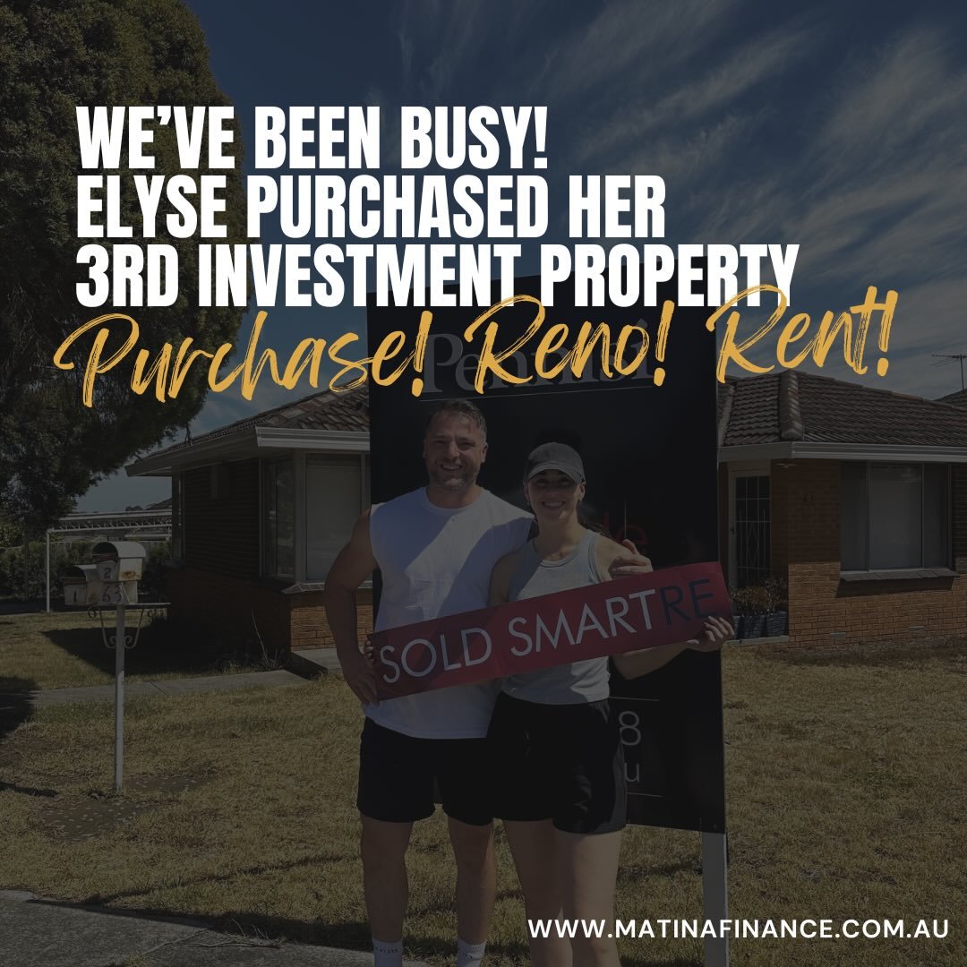 We&rsquo;ve been a little quiet on here lately&hellip; but we&rsquo;ve been BUSY behind the scenes 👀
Elyse has just secured her 3rd investment property 🏡
This one&rsquo;s a 2-bedroom unit in Airport West, purchased for $420,000.
We&rsquo;ve already