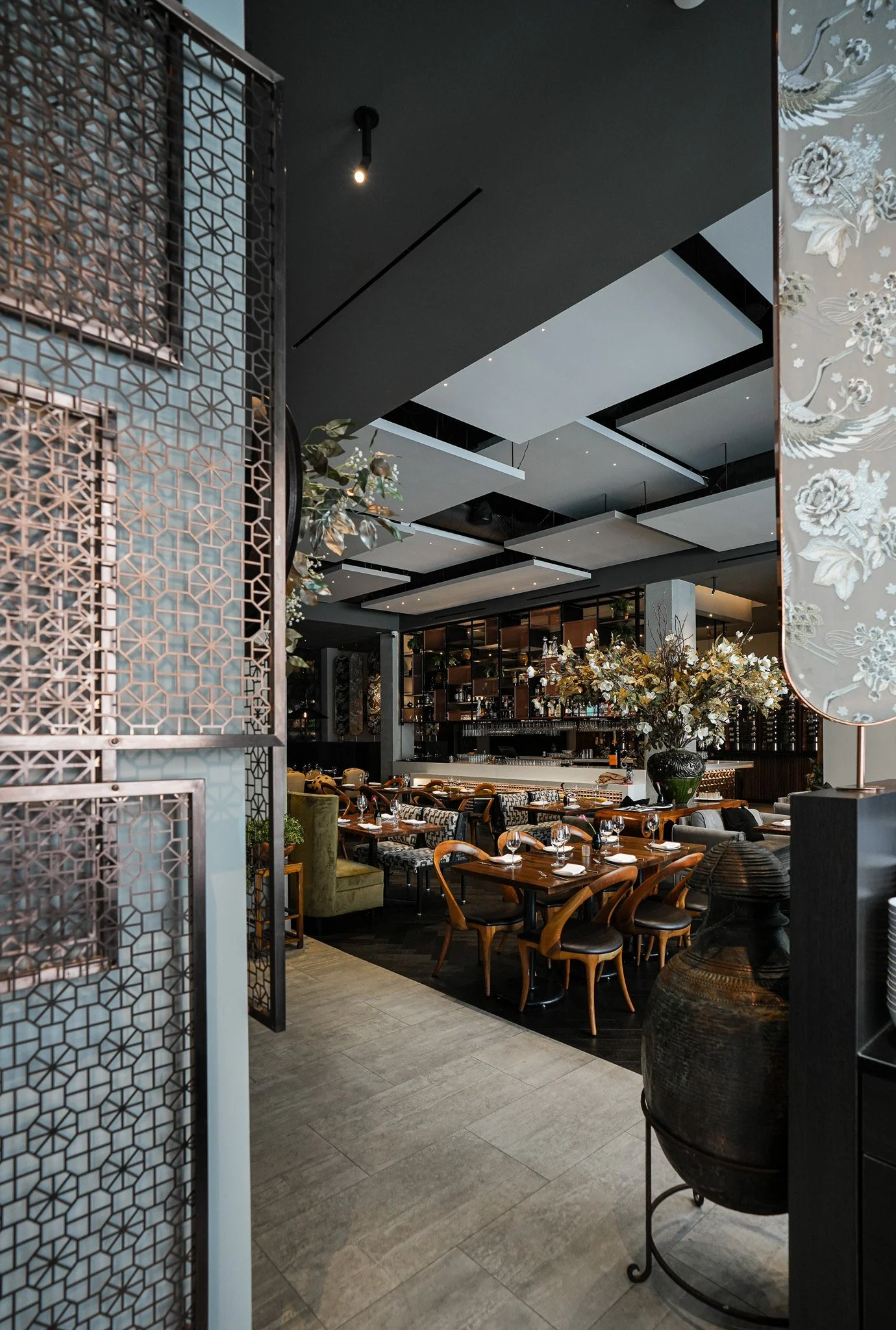 Crustacean Restaurant Entryway