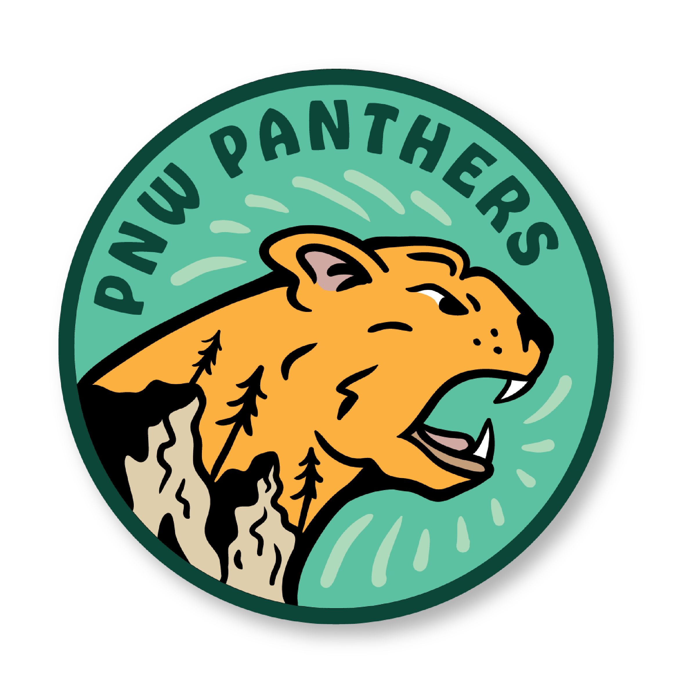 PNW Panthers Patch