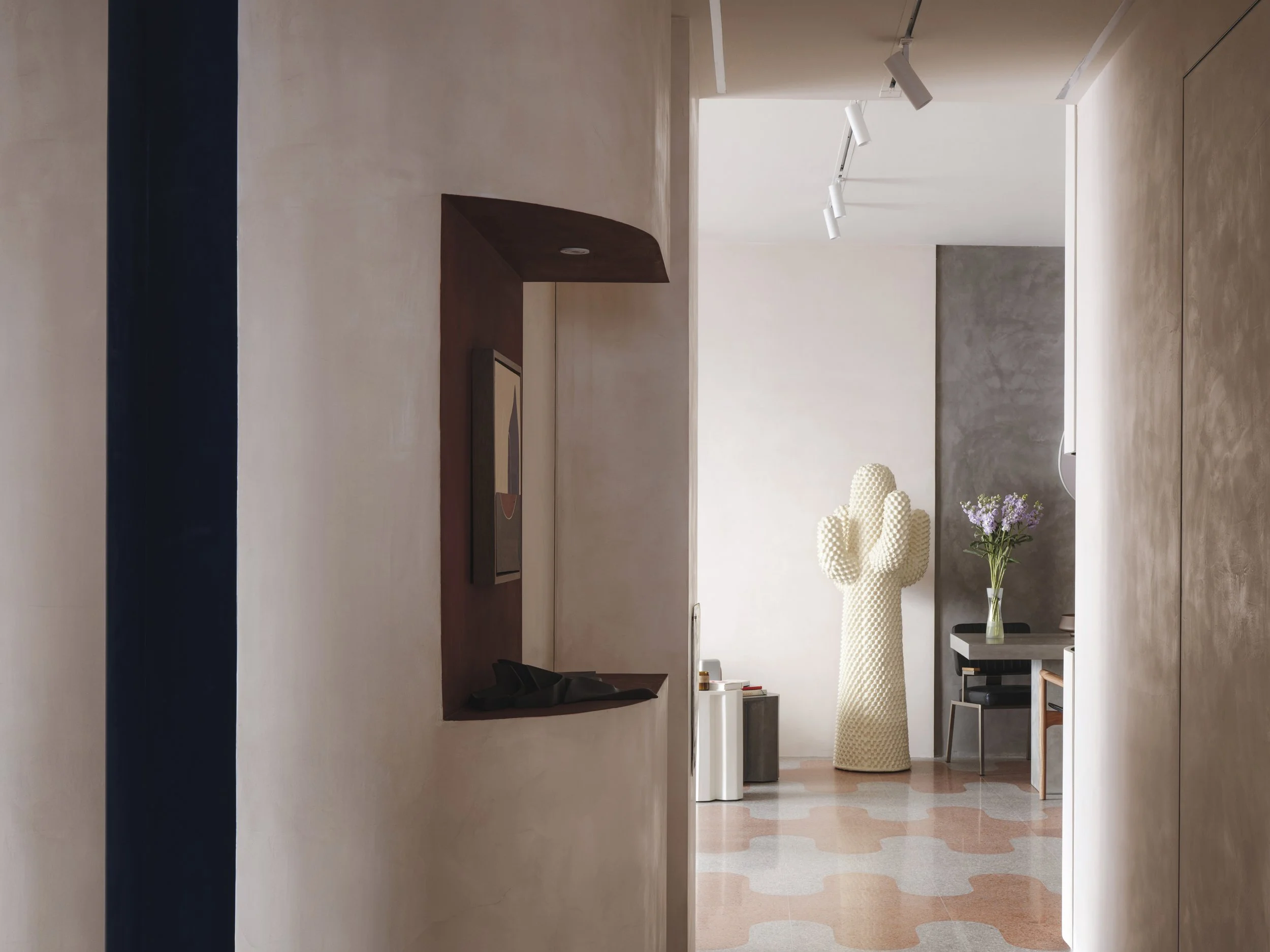 Yimeng Wang – residential project – interior space integrating art and living