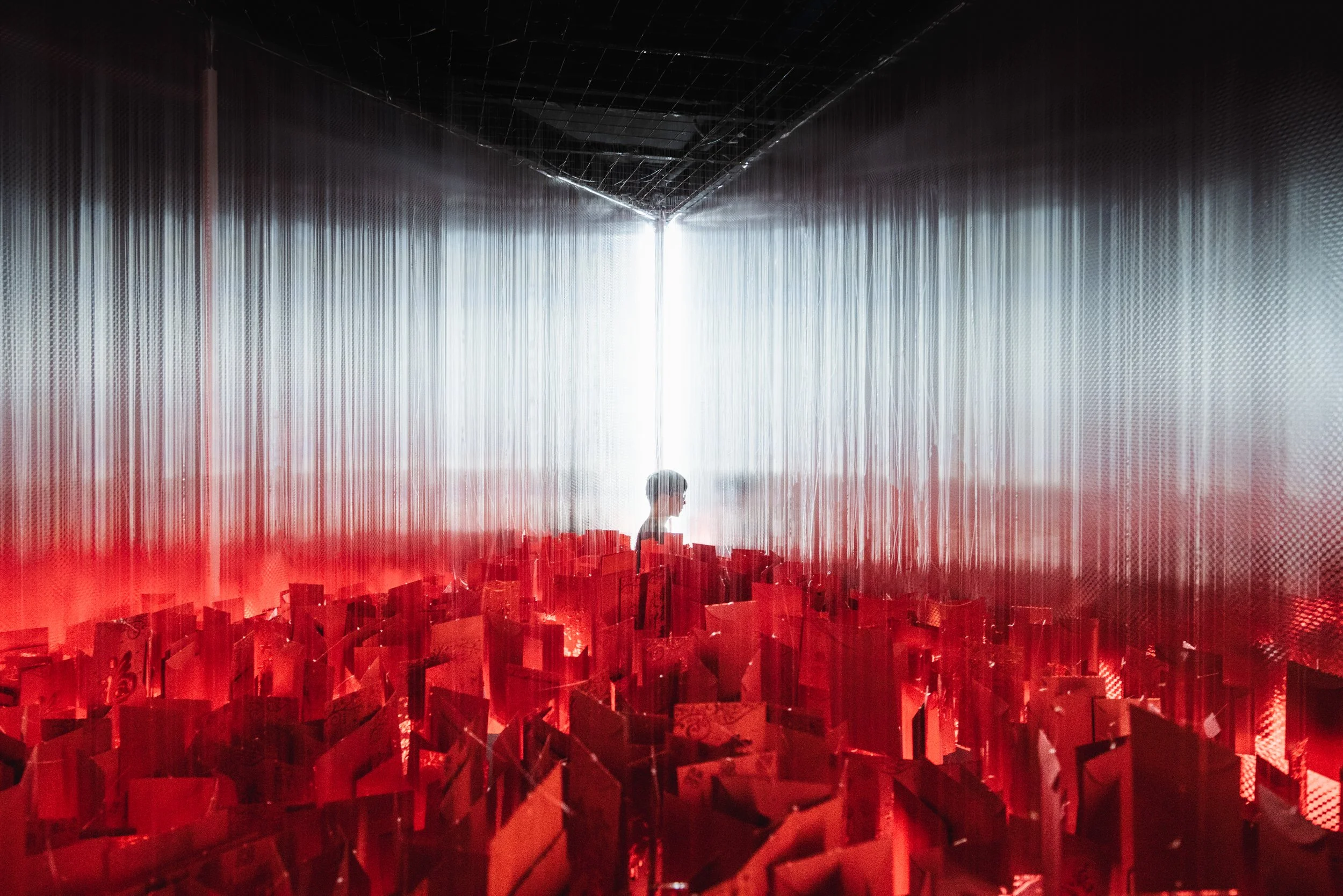 Yimeng Wang – immersive exhibition – large-scale installation with public interaction