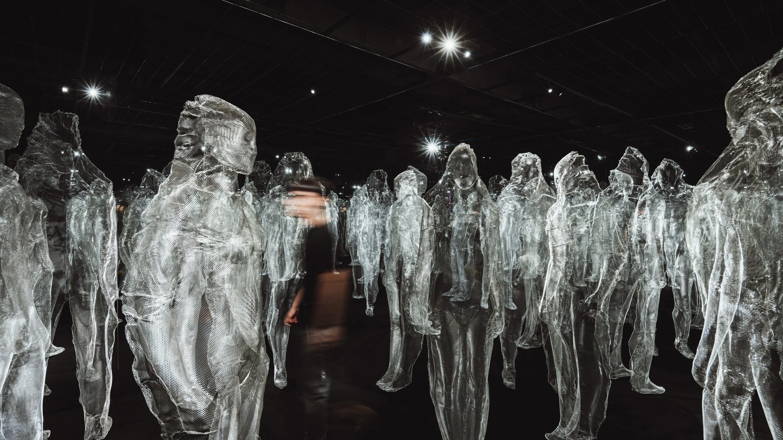Yimeng Wang – immersive exhibition – large-scale installation with public interaction